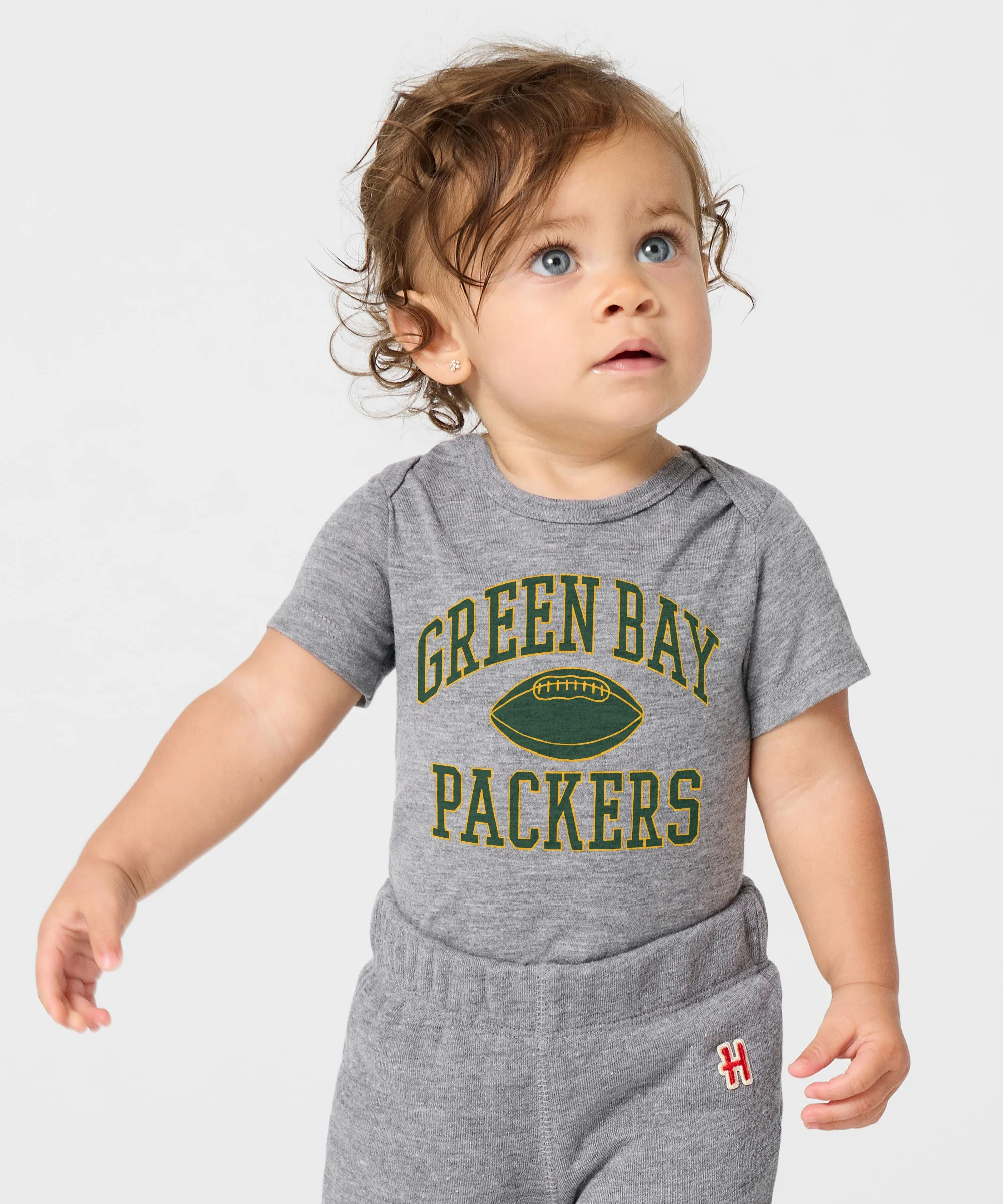 Green Bay Packers Gridiron Baby One Piece - Image 3