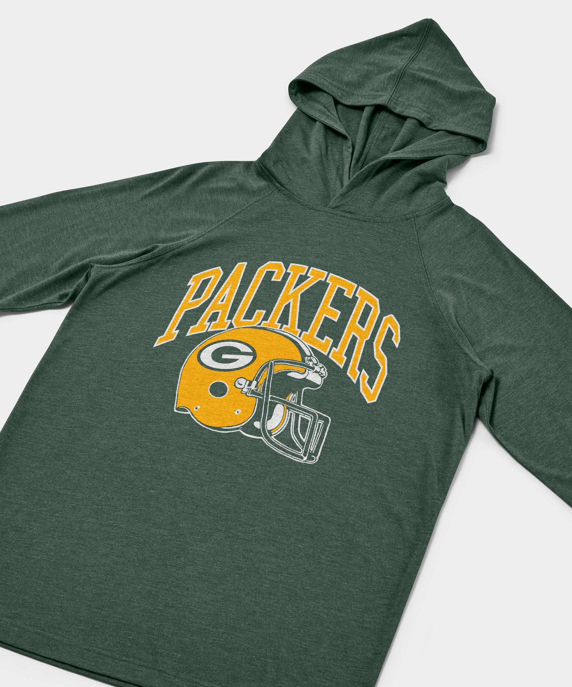 Green Bay Packers Helmet Lightweight Hoodie - Image 2