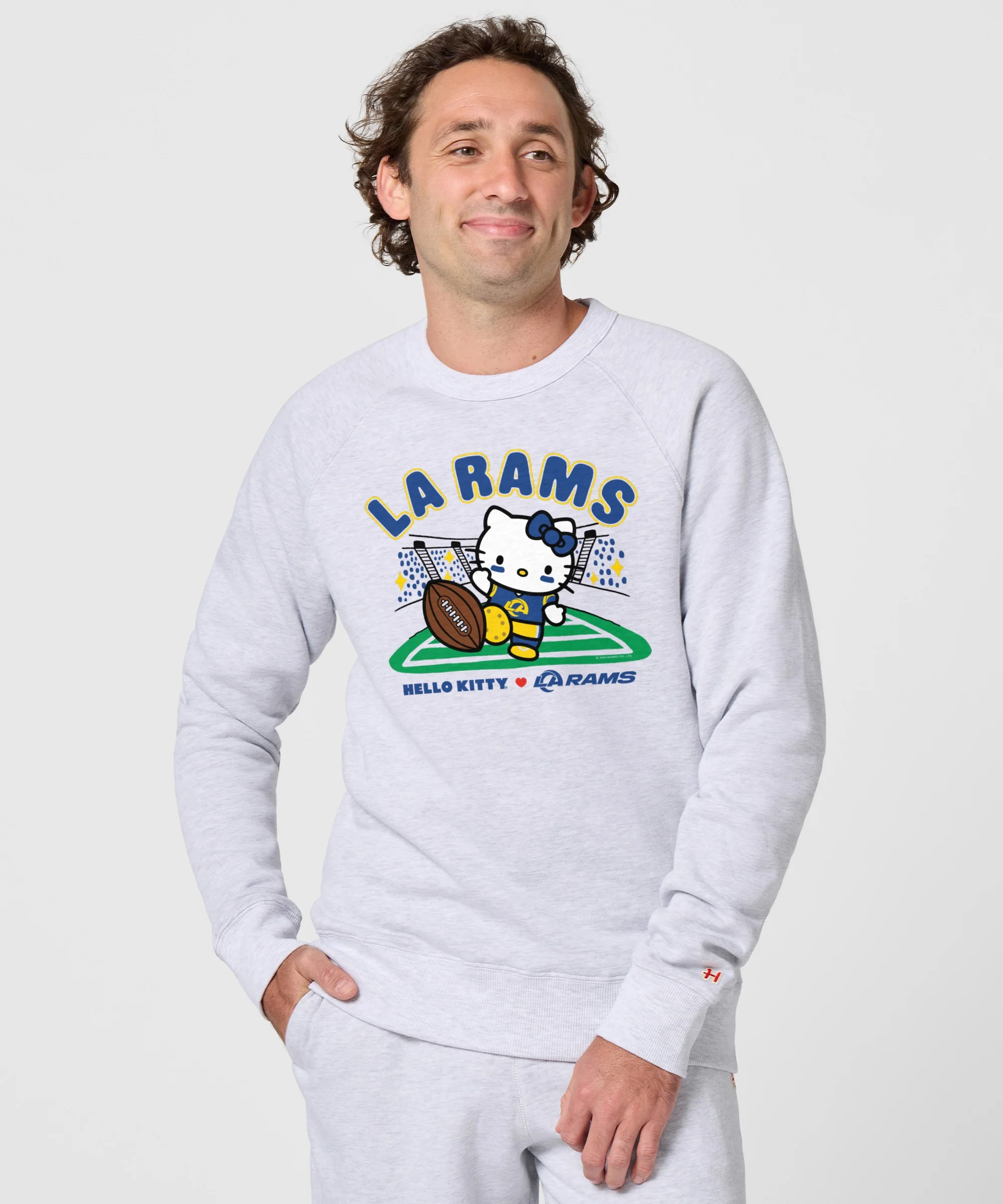 Hello Kitty x Los Angeles Rams Kickoff Crewneck - Image 3