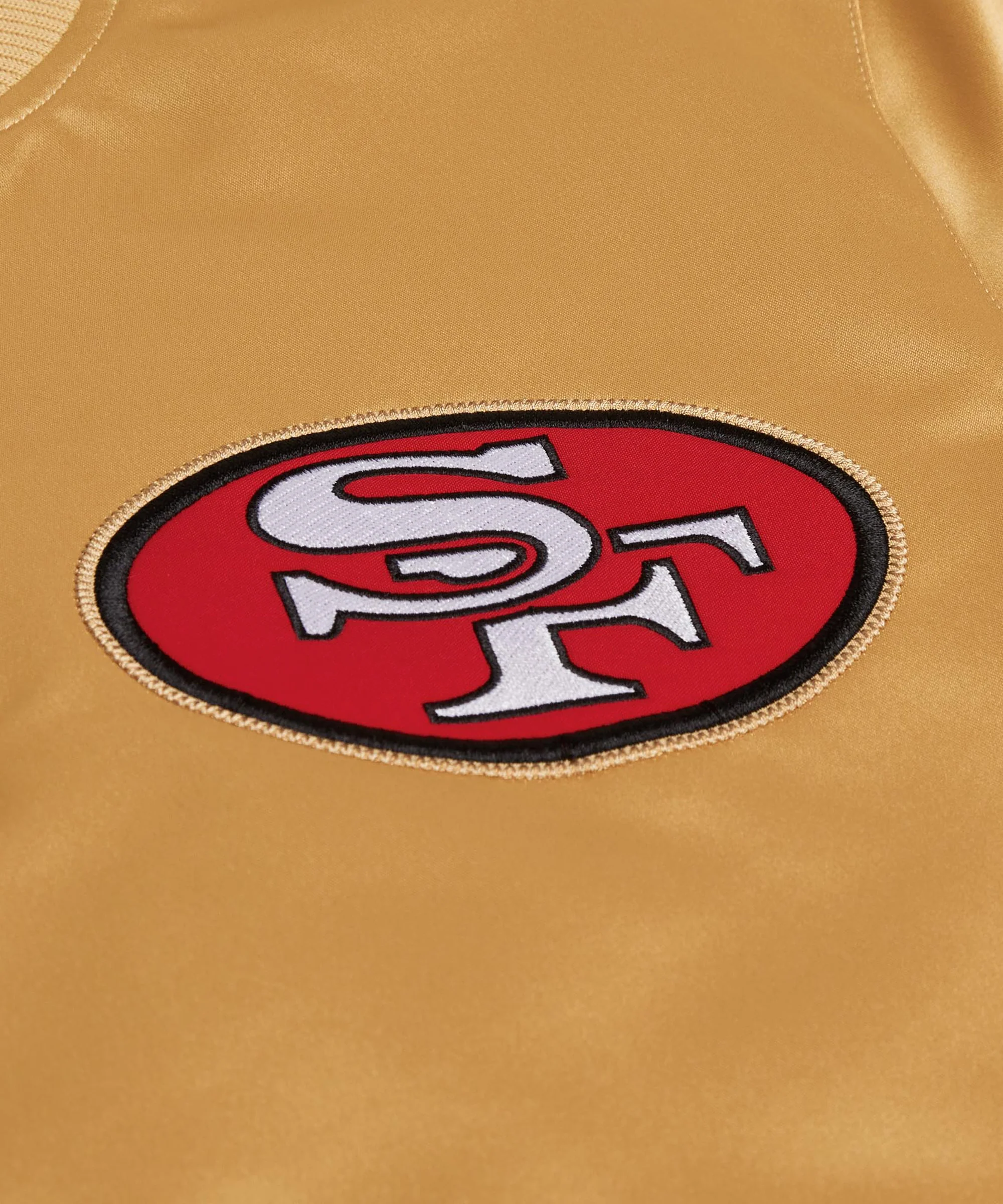 HOMAGE X Starter 49ers Heavyweight Satin Jacket - Image 3