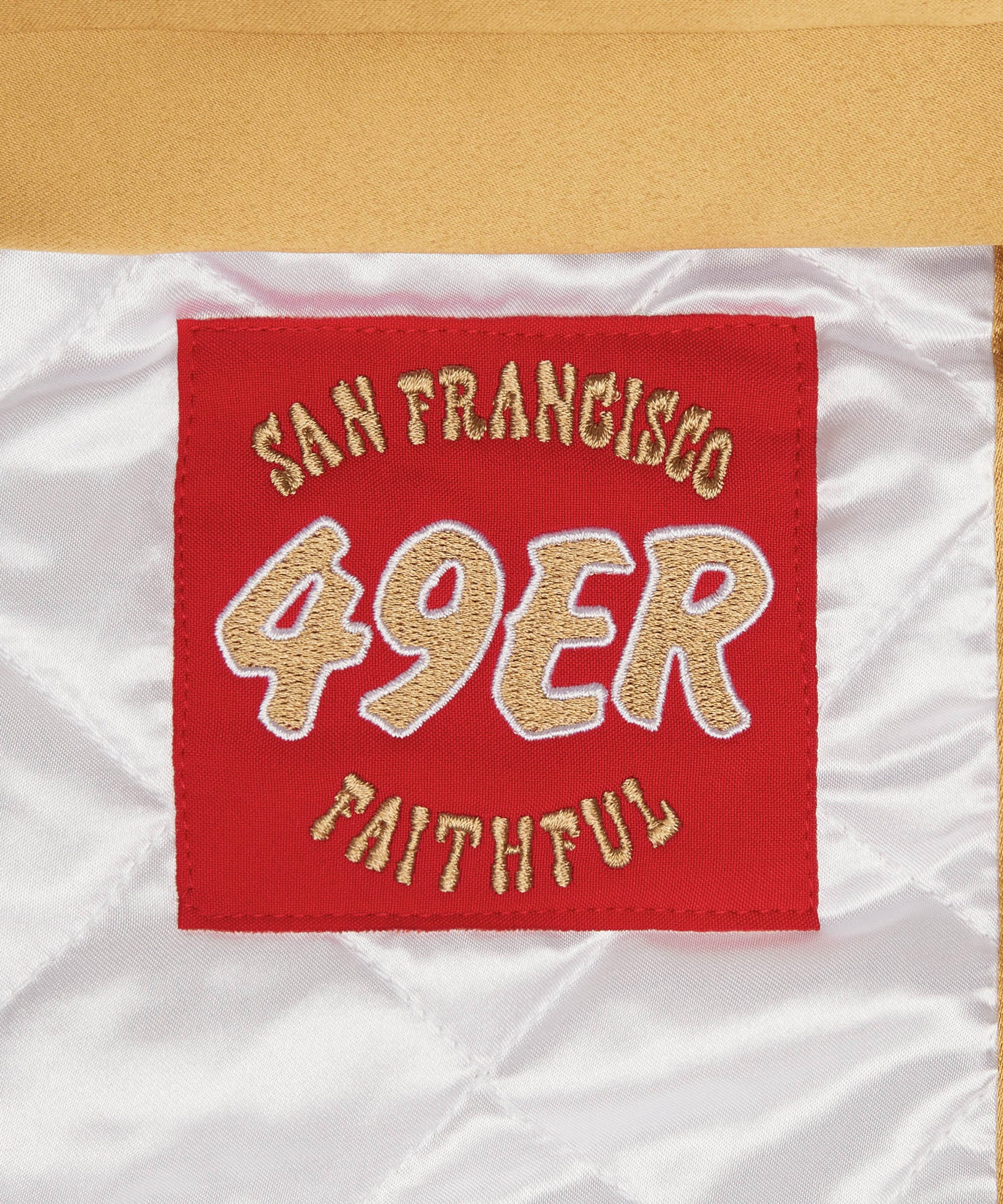 HOMAGE X Starter 49ers Heavyweight Satin Jacket - Image 6