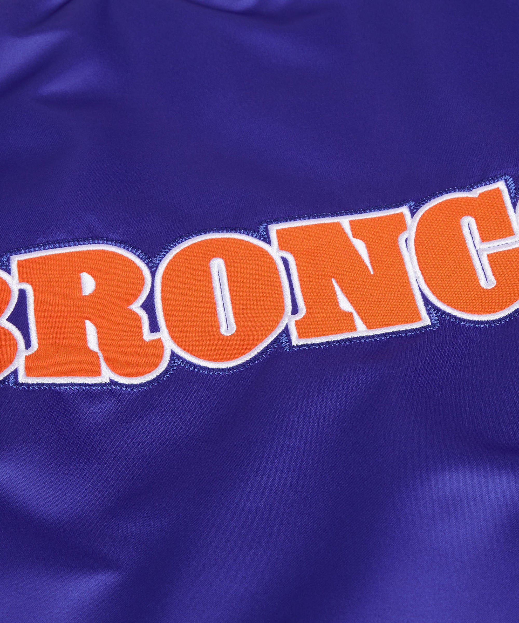 HOMAGE X Starter Broncos Heavyweight Satin Jacket - Image 4