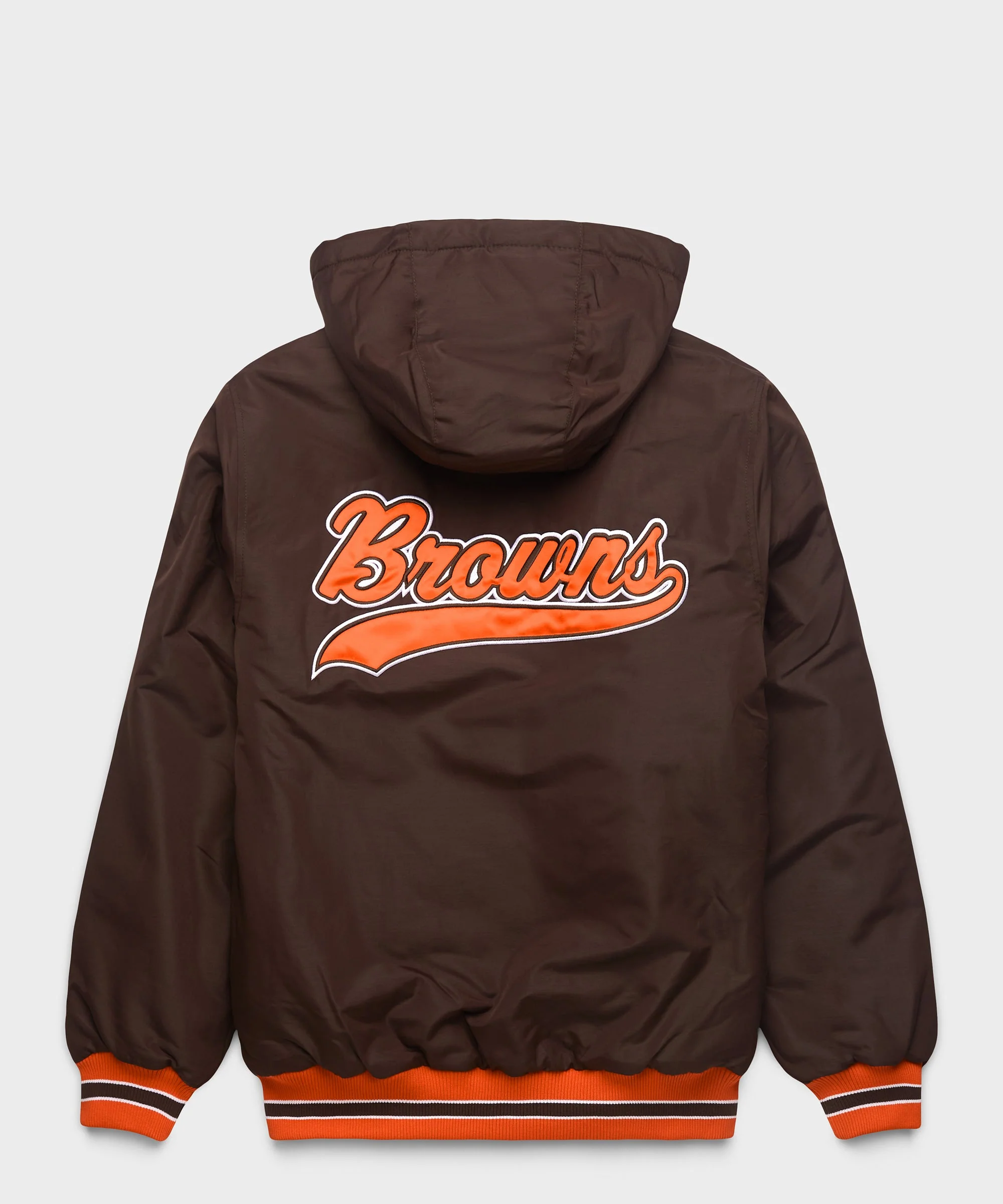 HOMAGE X Starter Browns Parka Jacket - Image 2