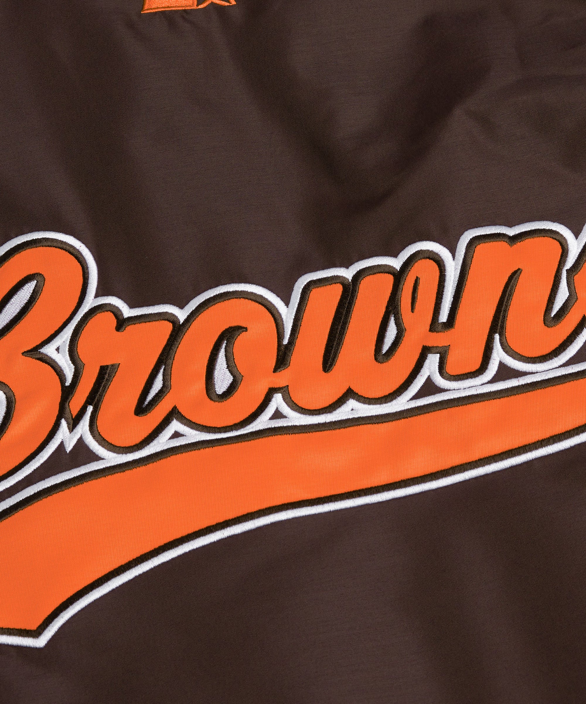 HOMAGE X Starter Browns Parka Jacket - Image 4