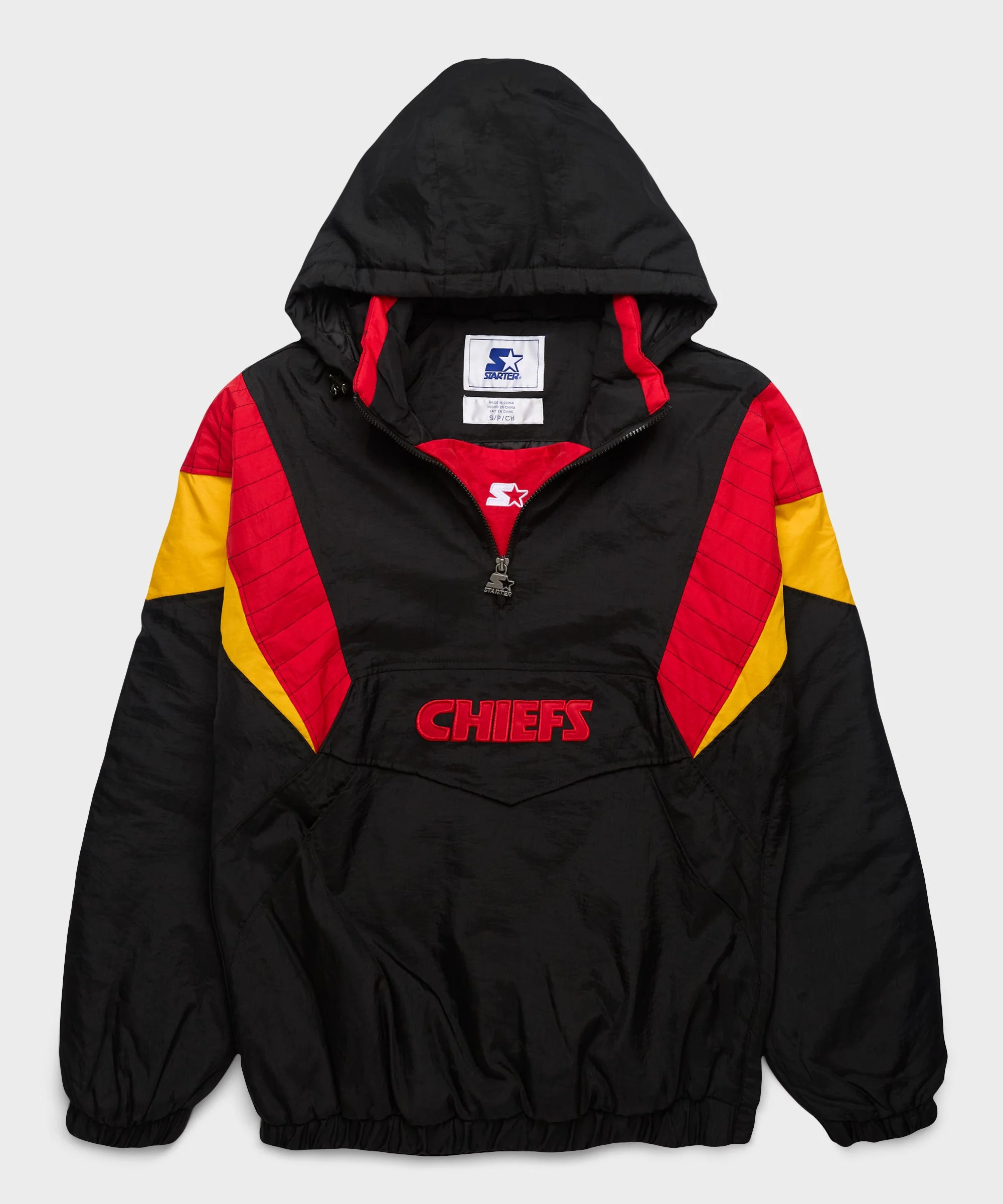 HOMAGE x Starter Chiefs Blackout Breakaway Pullover Jacket
