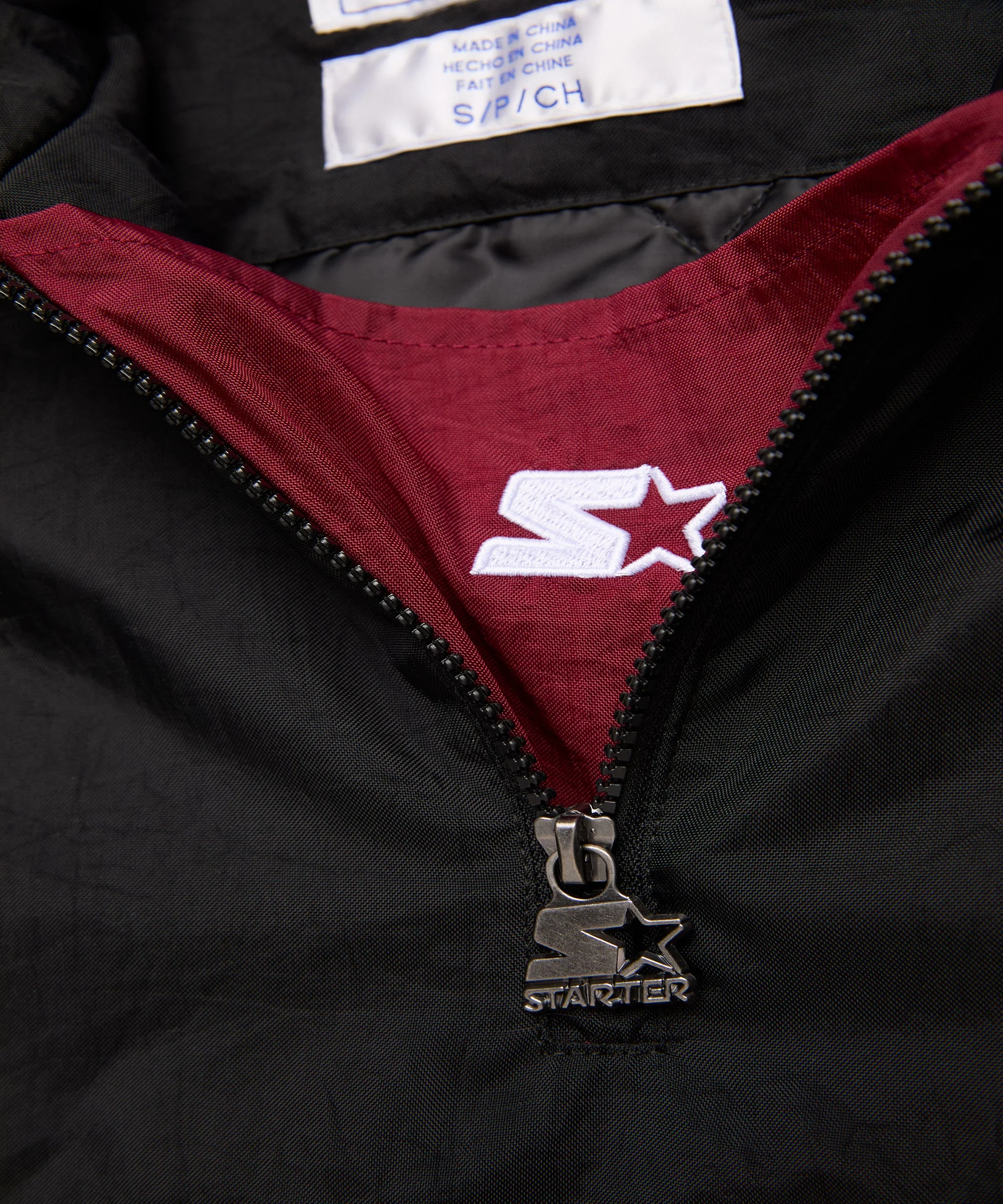 HOMAGE x Starter Commanders Blackout Breakaway Pullover Jacket - Image 4