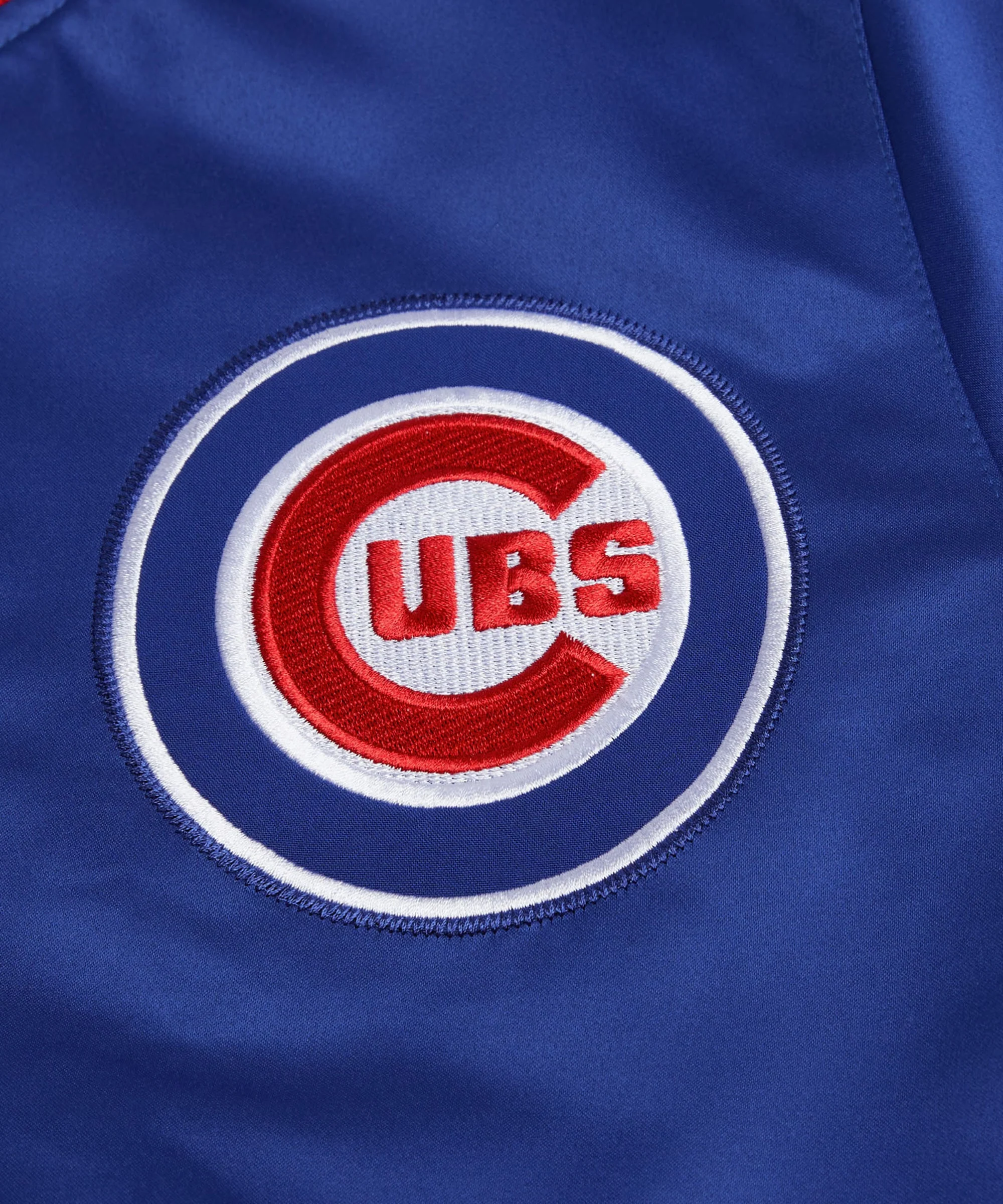 HOMAGE X Starter Cubs Heavyweight Satin Jacket - Image 4