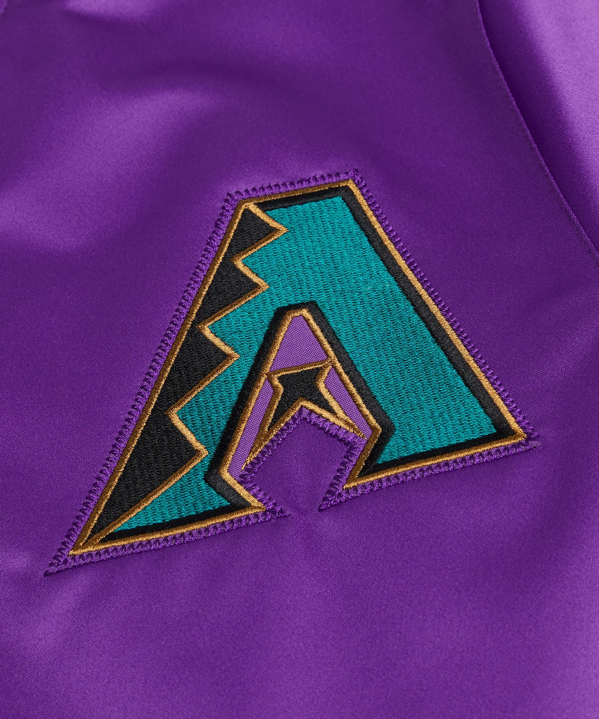 HOMAGE X Starter Diamondbacks Heavyweight Satin Jacket - Image 4