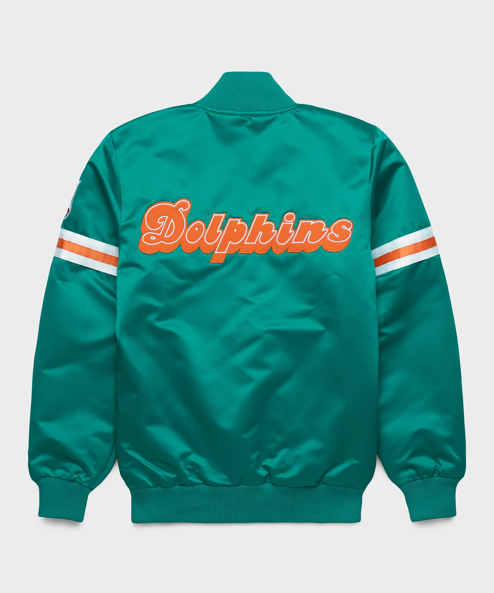 HOMAGE X Starter Dolphins Heavyweight Satin Jacket - Image 2