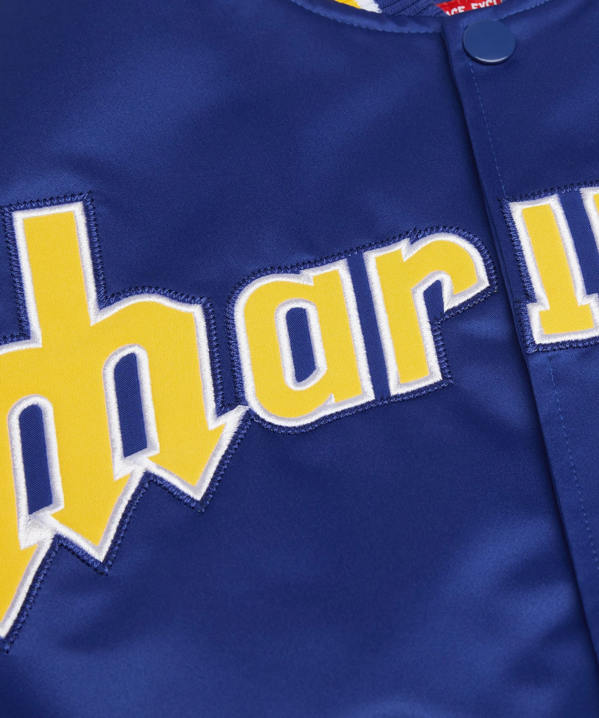 HOMAGE X Starter Mariners Heavyweight Satin Jacket - Image 4