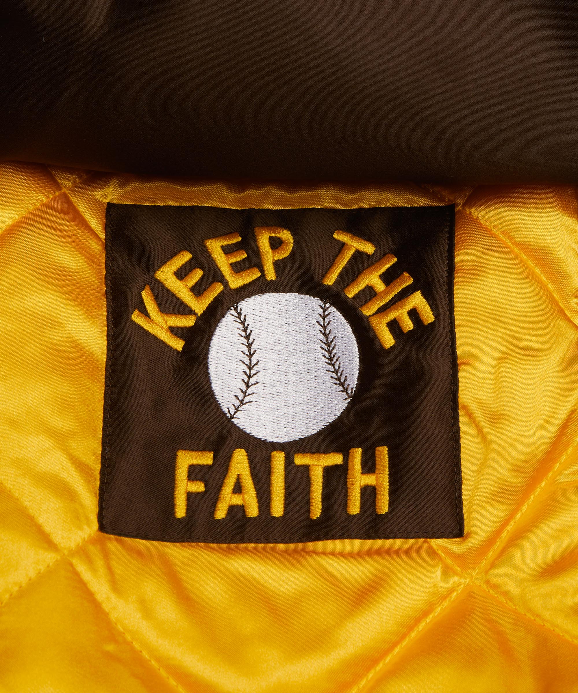 HOMAGE X Starter Padres Heavyweight Satin Jacket - Image 5