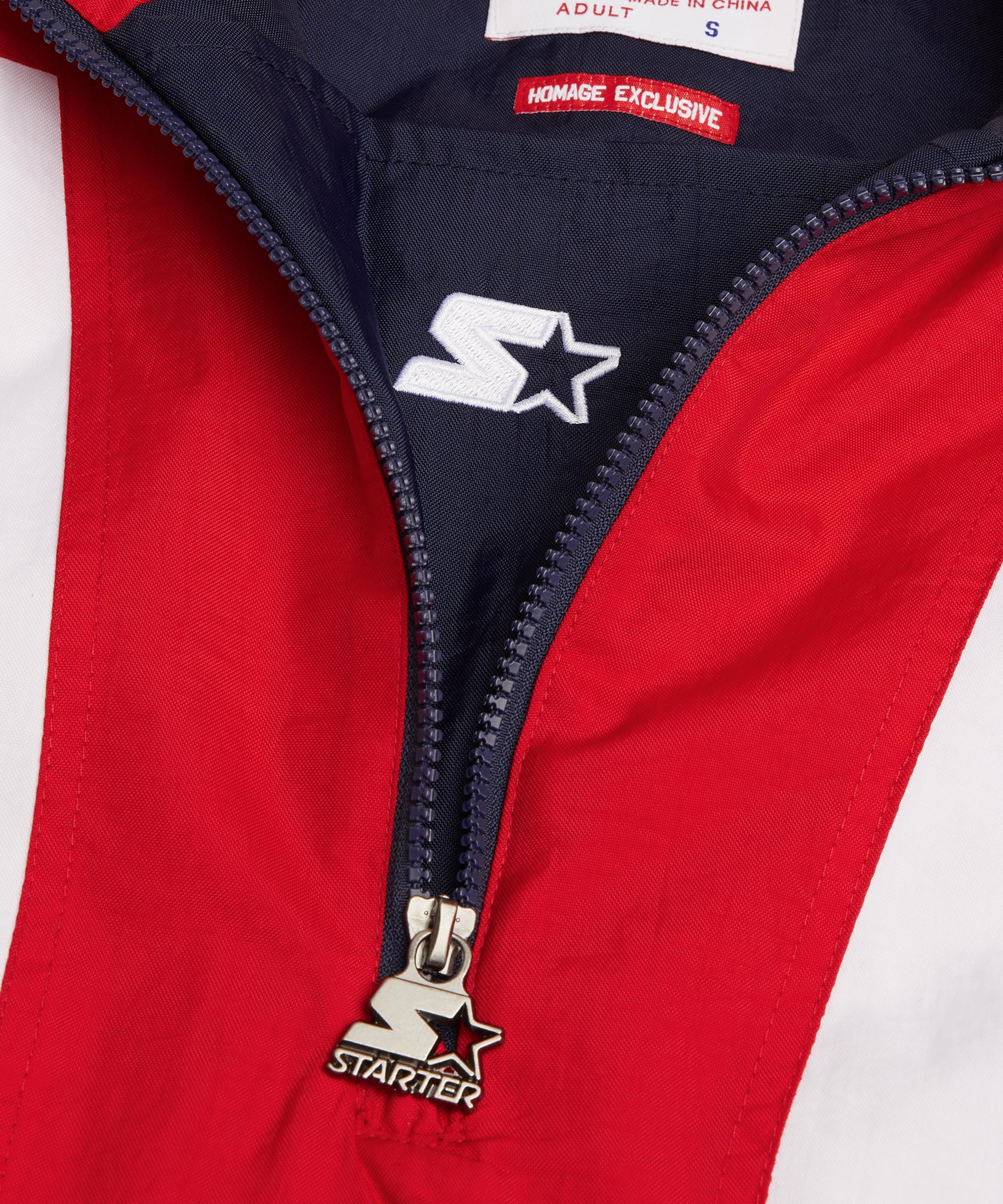 HOMAGE X Starter Pelicans Pullover Jacket - Image 3