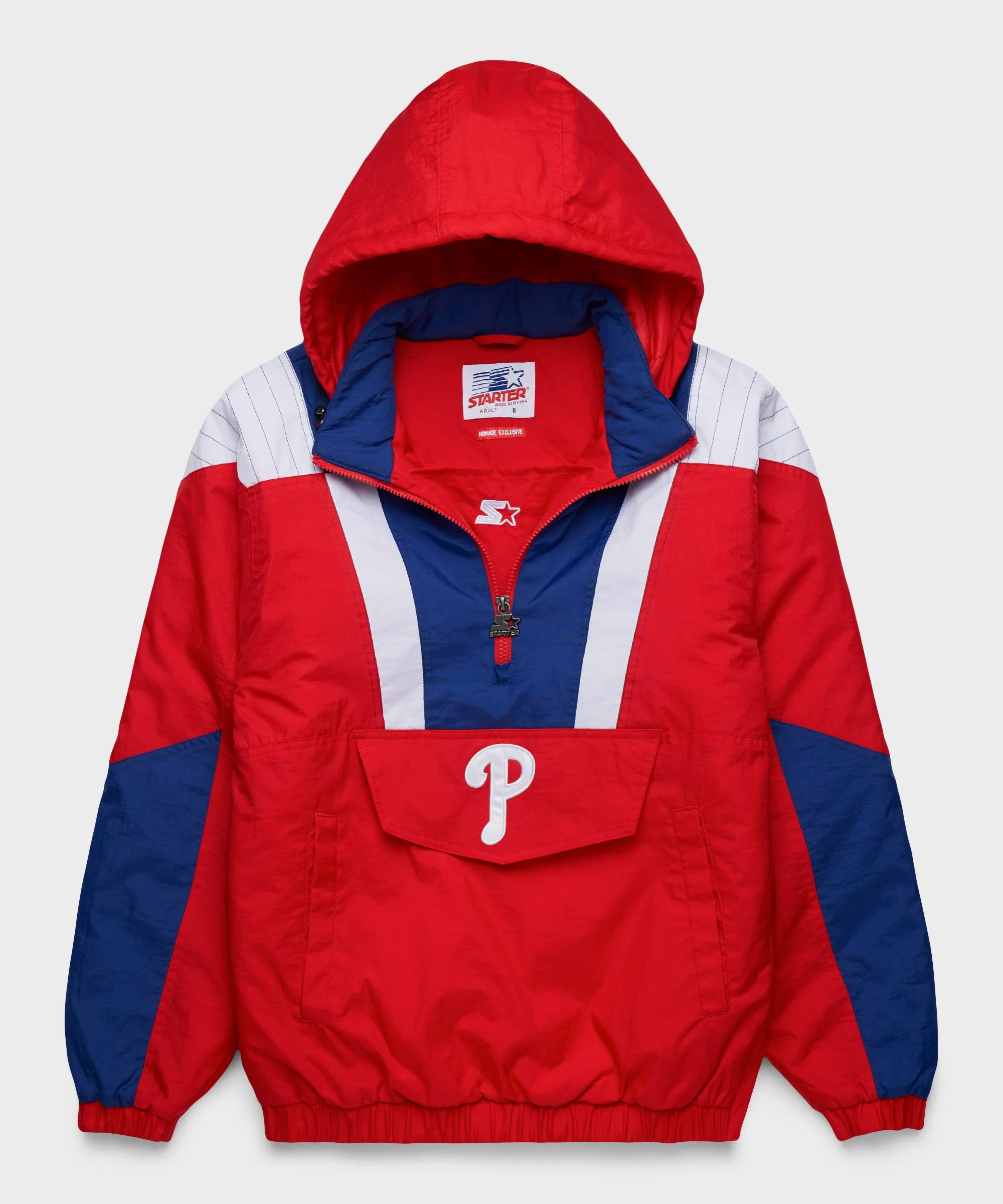 HOMAGE X Starter Phillies Pullover Jacket