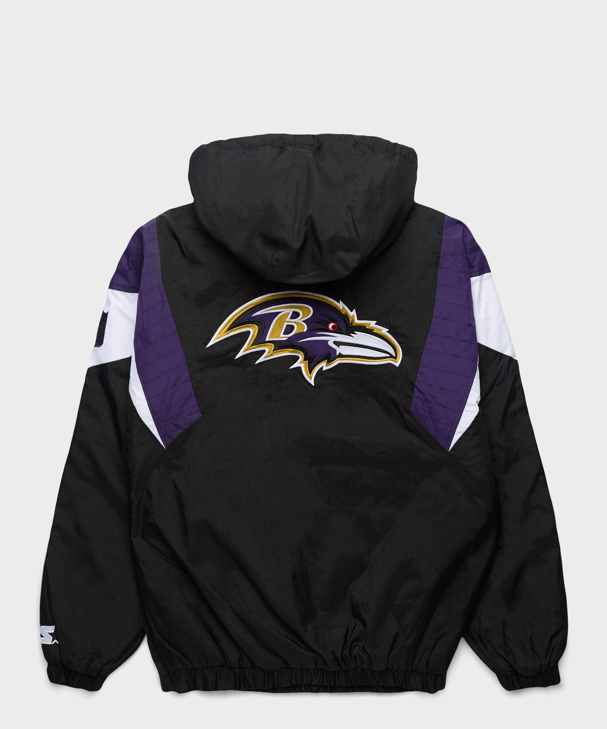 HOMAGE x Starter Ravens Blackout Breakaway Pullover Jacket - Image 2