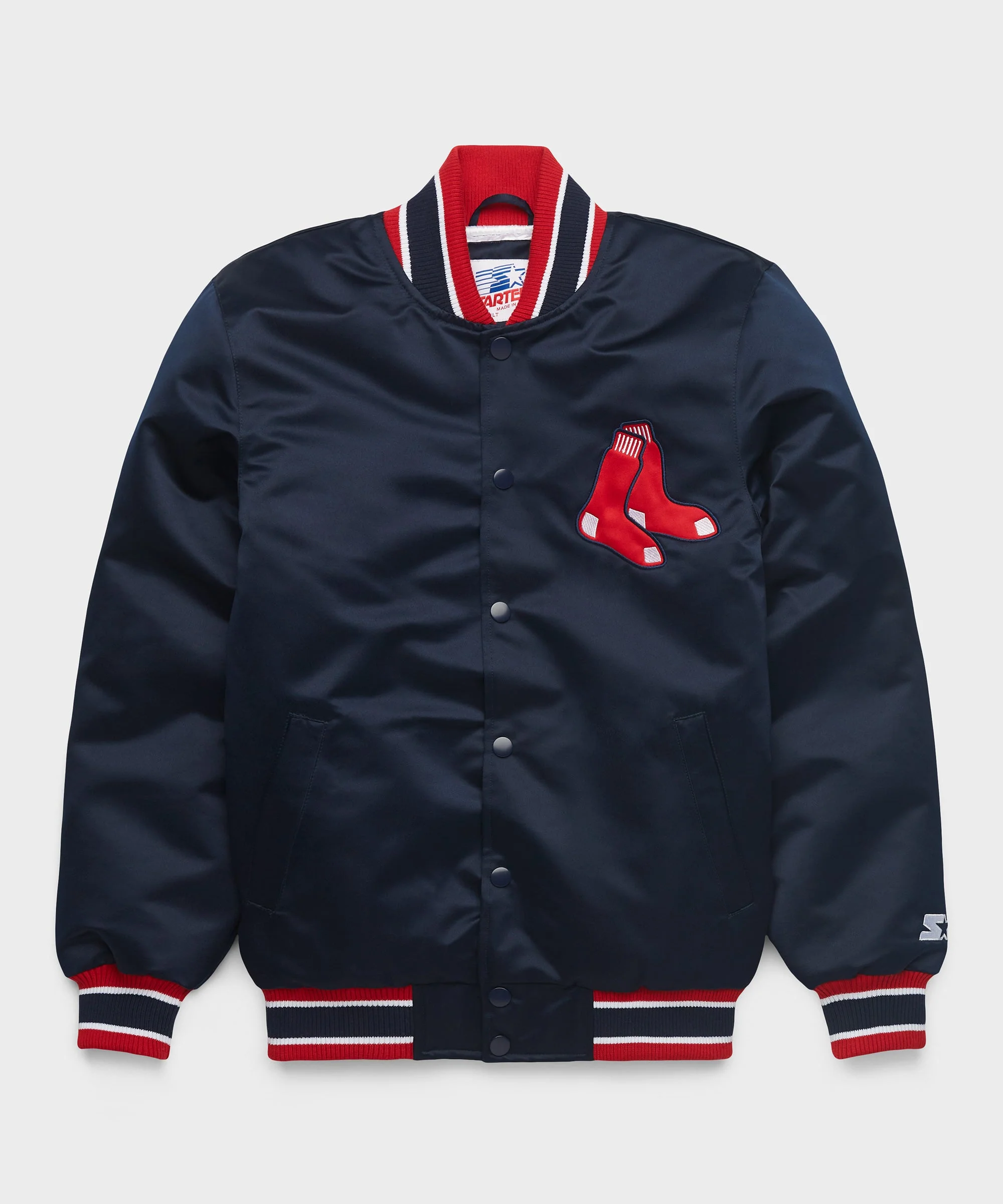 HOMAGE X Starter Red Sox Heavyweight Satin Jacket