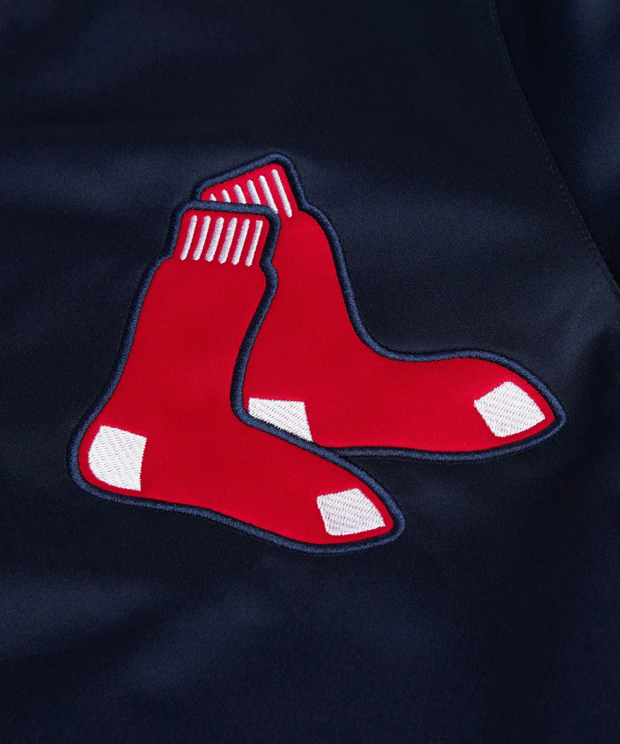 HOMAGE X Starter Red Sox Heavyweight Satin Jacket - Image 4