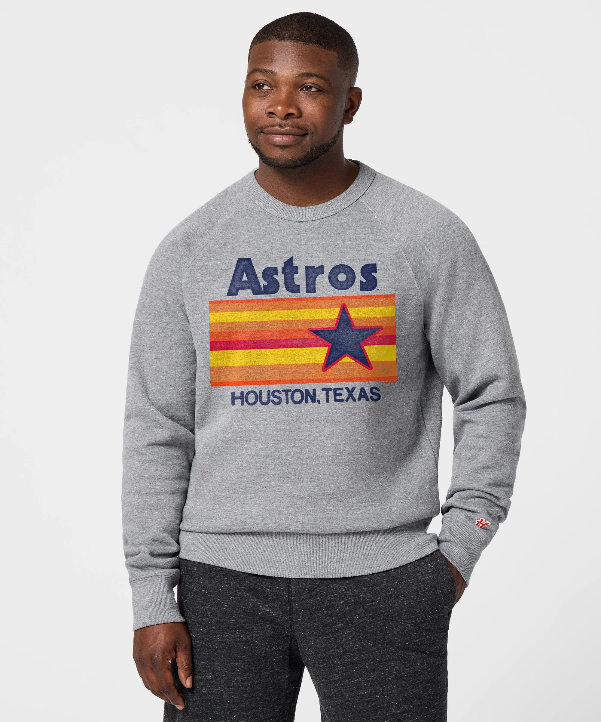 Houston Astros Jersey Logo '75 Crewneck - Image 3