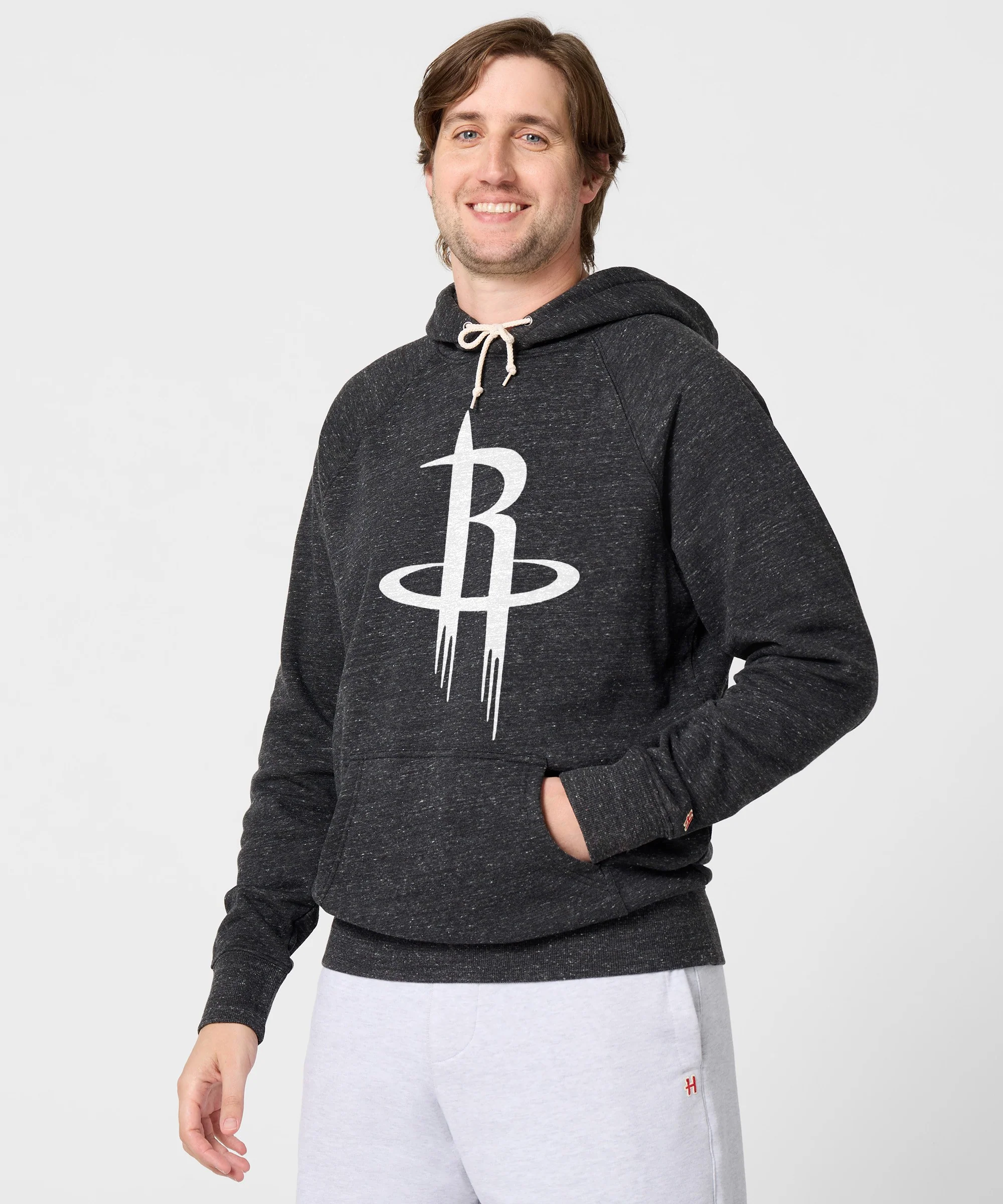 Houston Rockets Blacktop Logo Hoodie - Image 3