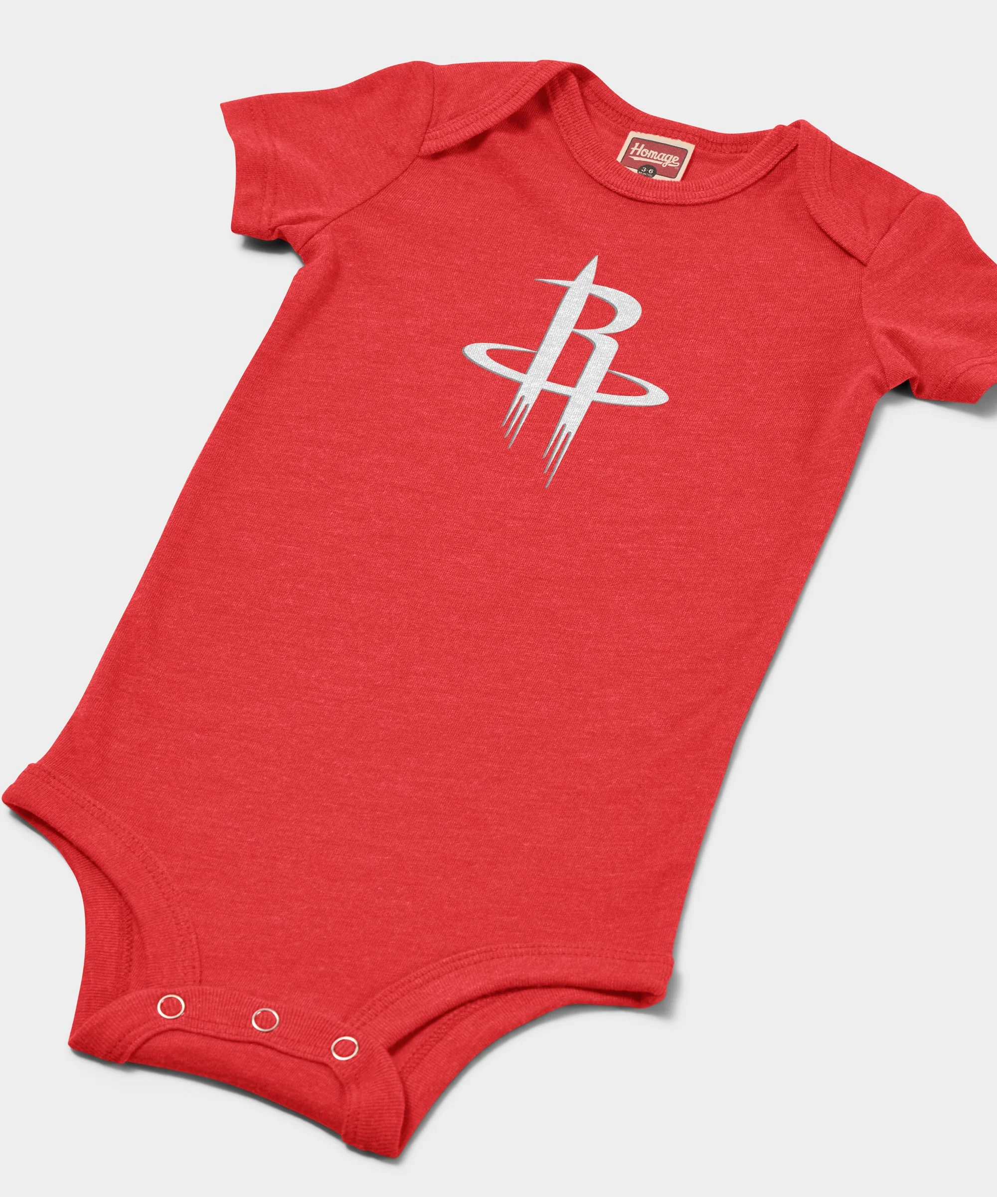 Houston Rockets Logo Baby One Piece - Image 2