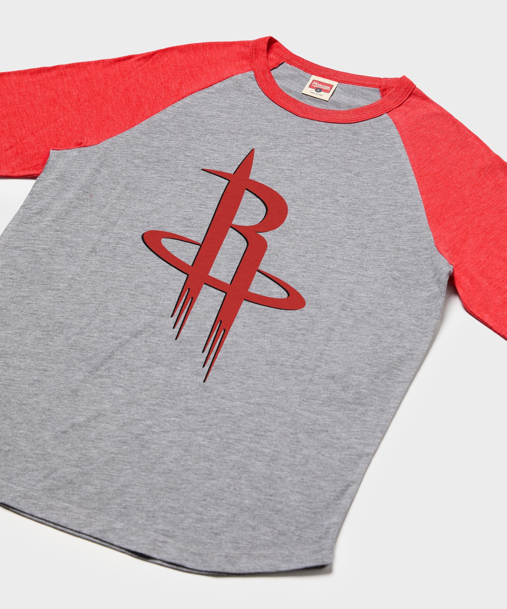 Houston Rockets Logo Raglan - Image 2