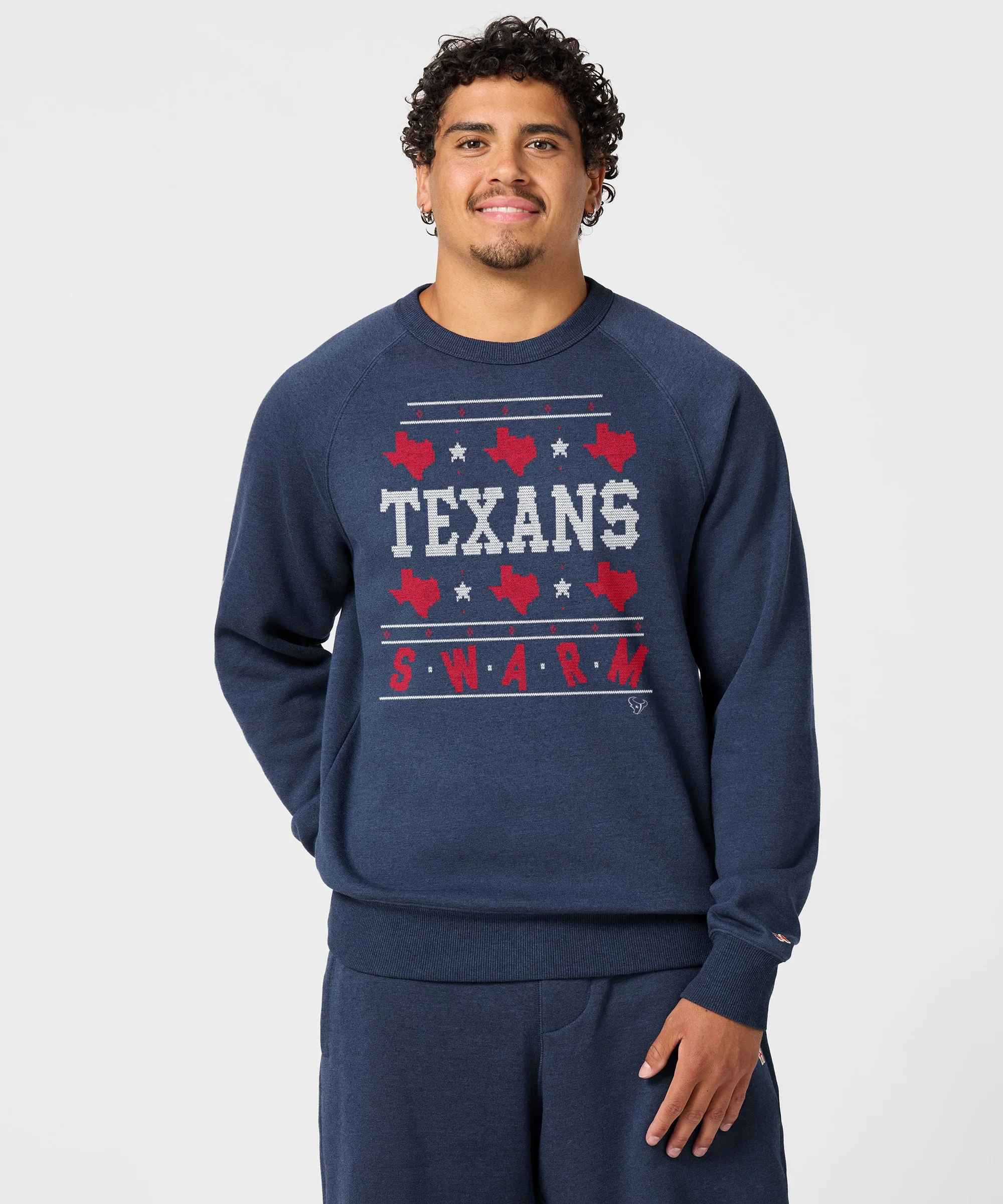 Houston Texans Holiday Crewneck - Image 3