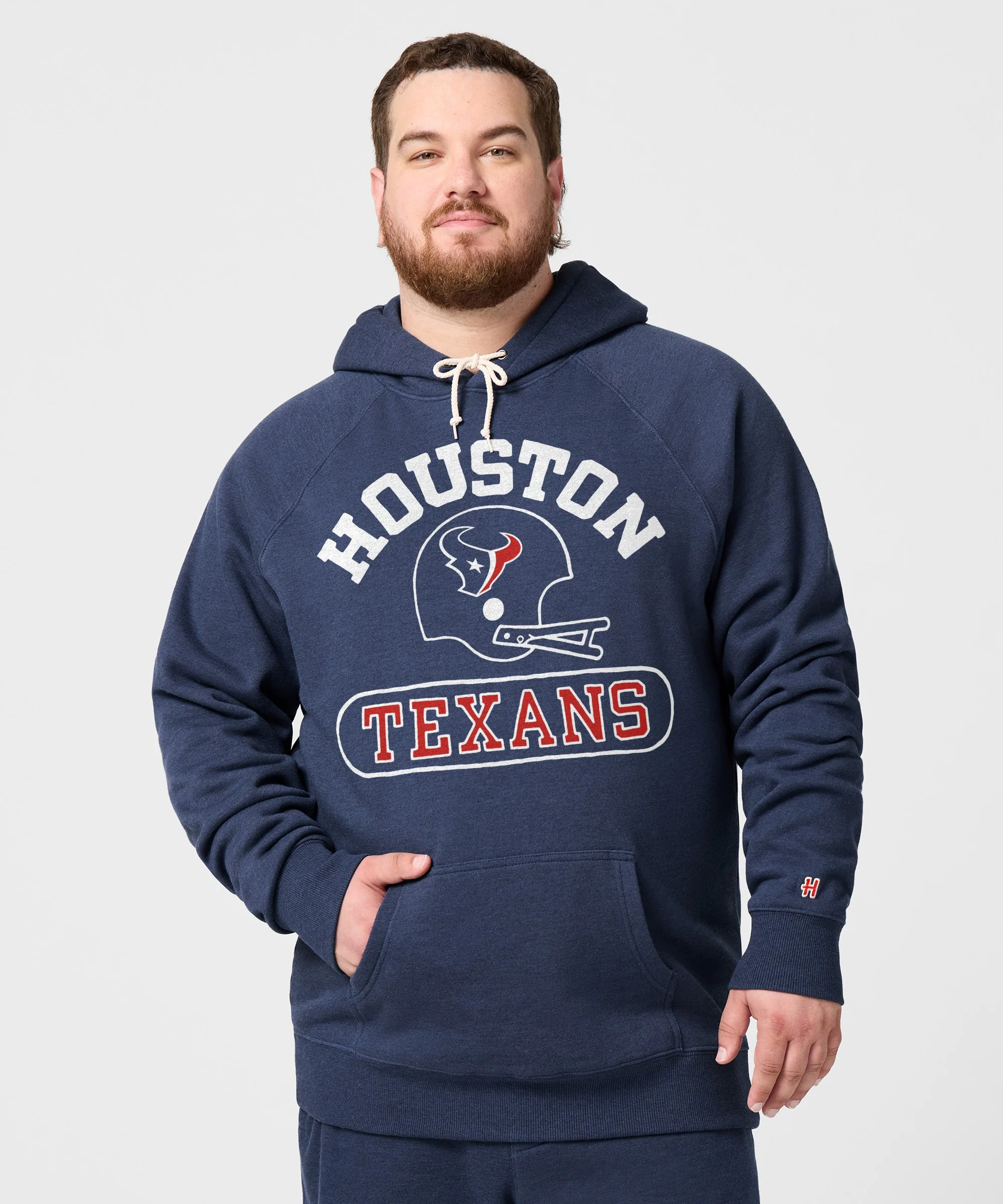 Houston Texans Throwback Helmet Hoodie - Image 3