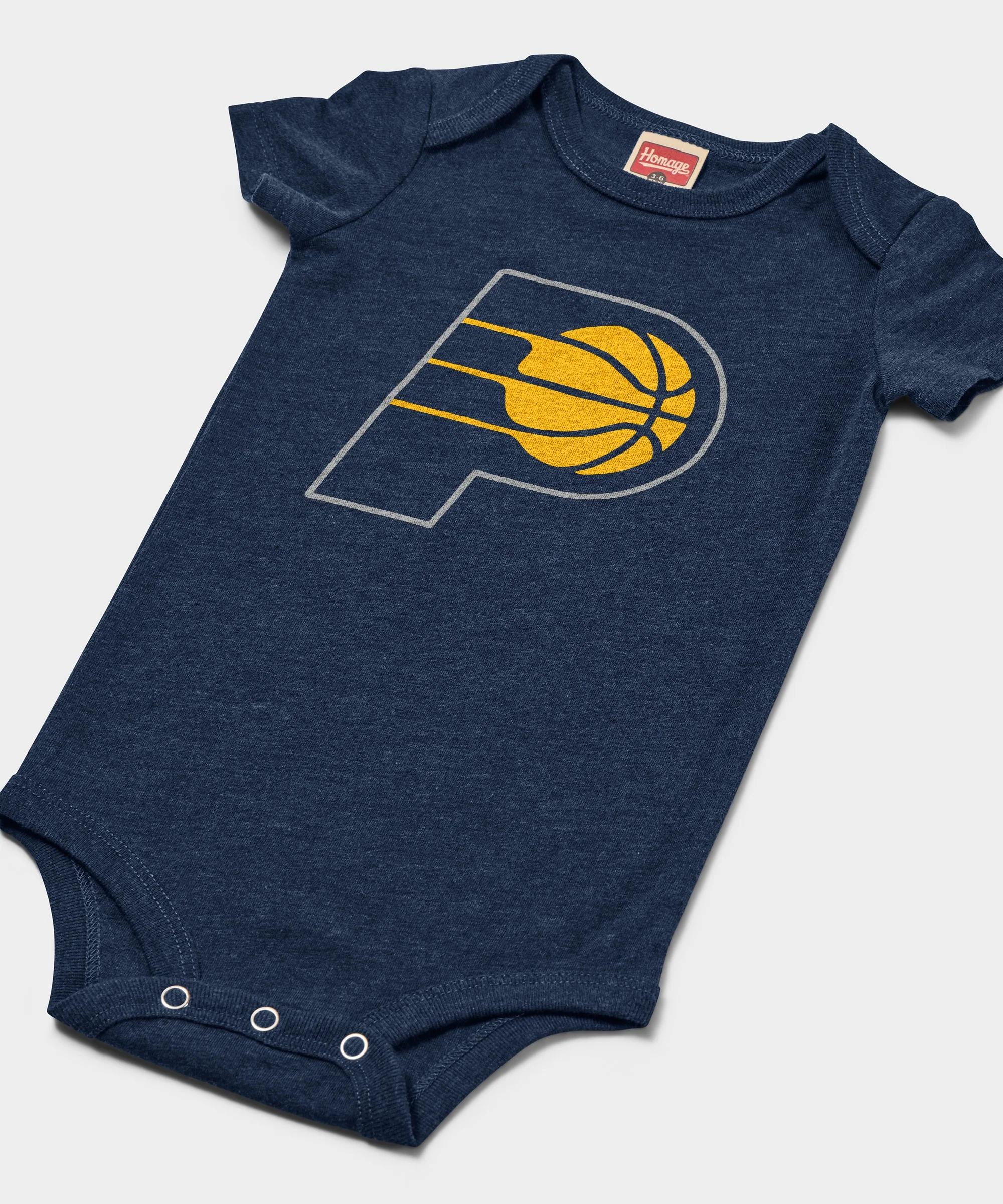 Indiana Pacers Logo Baby One Piece - Image 3
