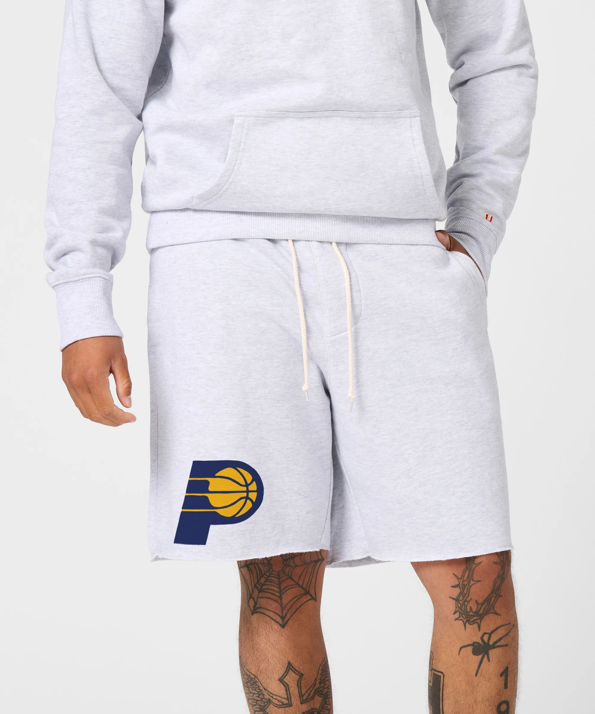 Indiana Pacers Logo Sweat Shorts - Image 5