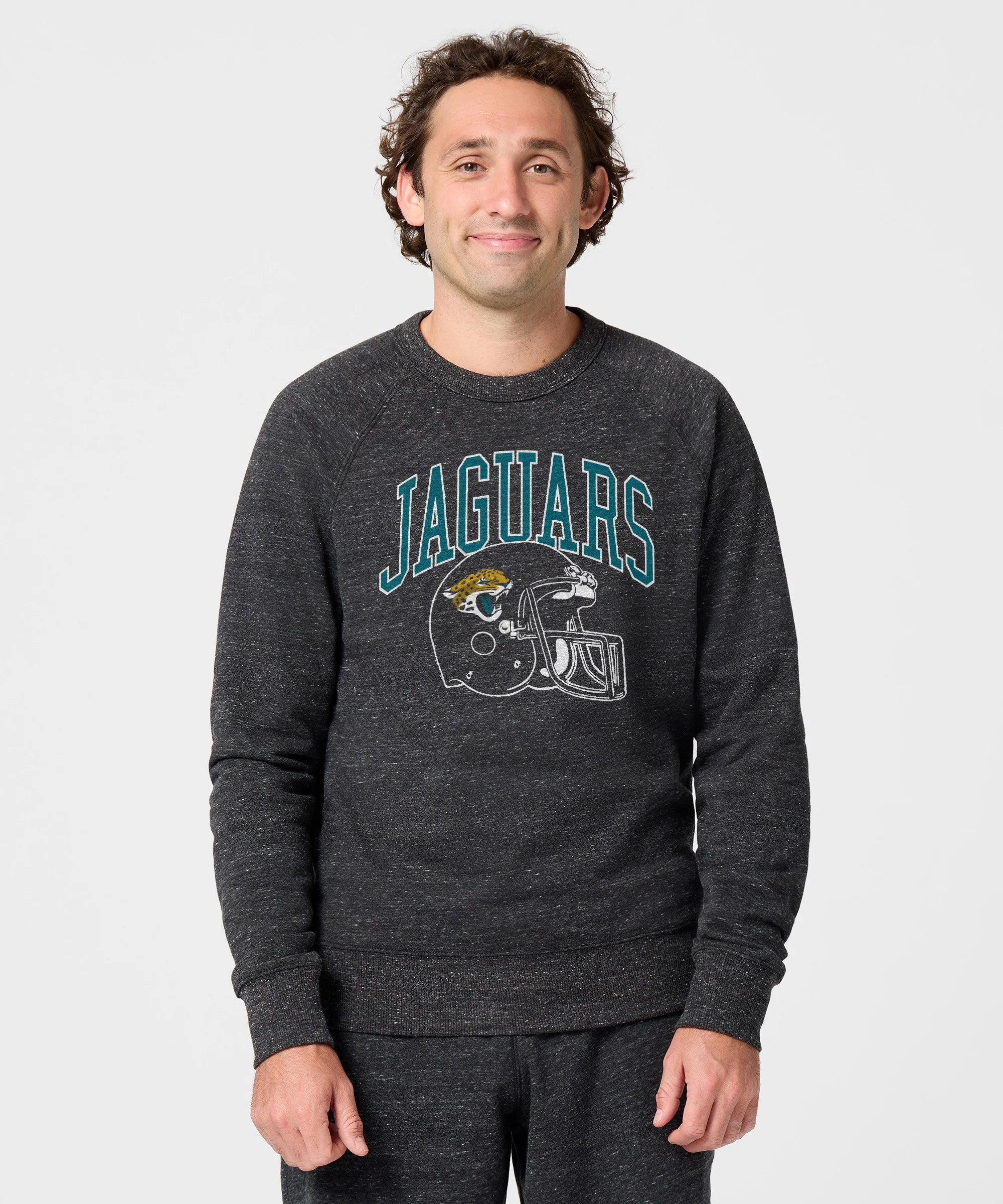 Jacksonville Jaguars Helmet Crewneck - Image 3