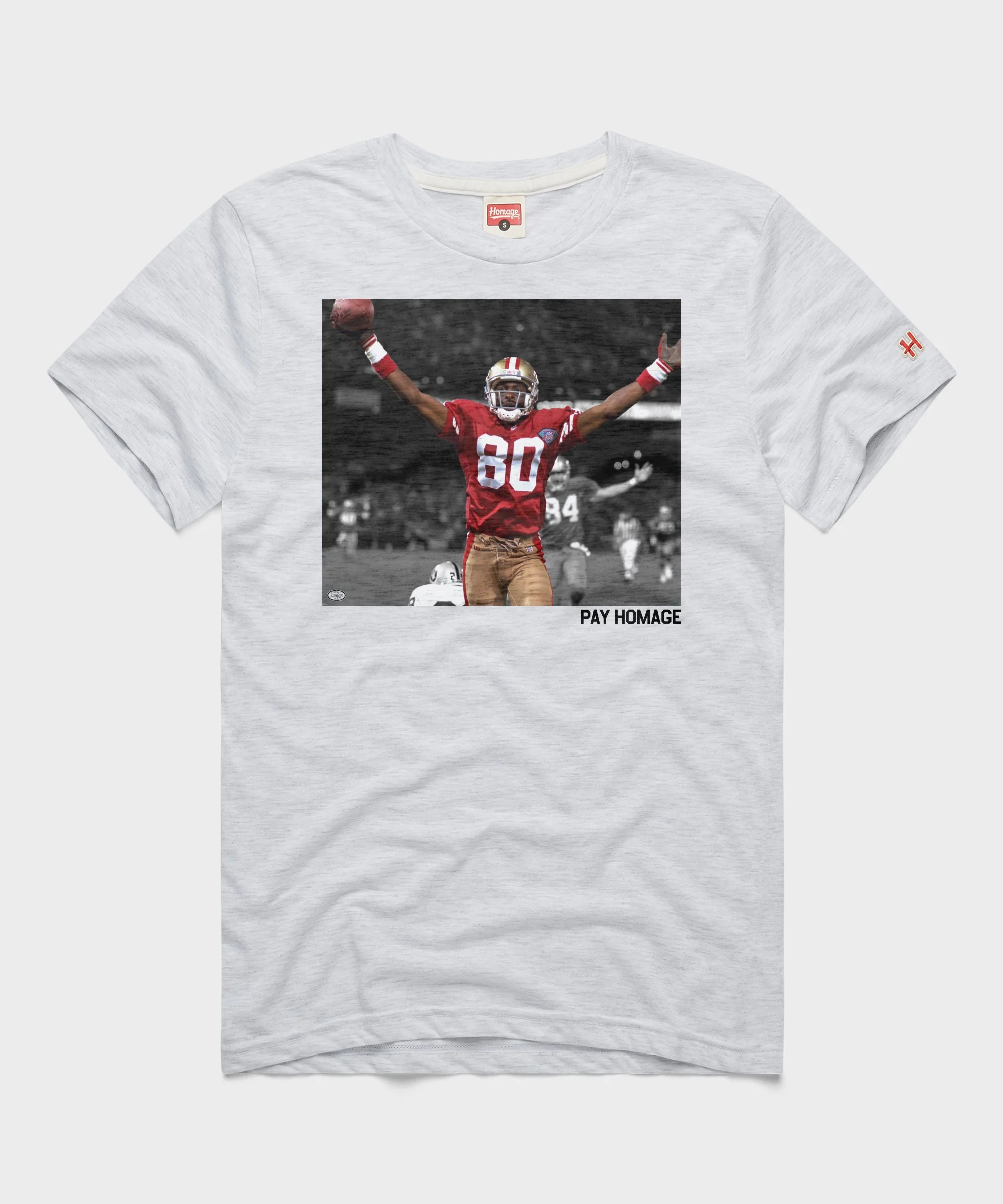 Jerry Rice Pay Homage