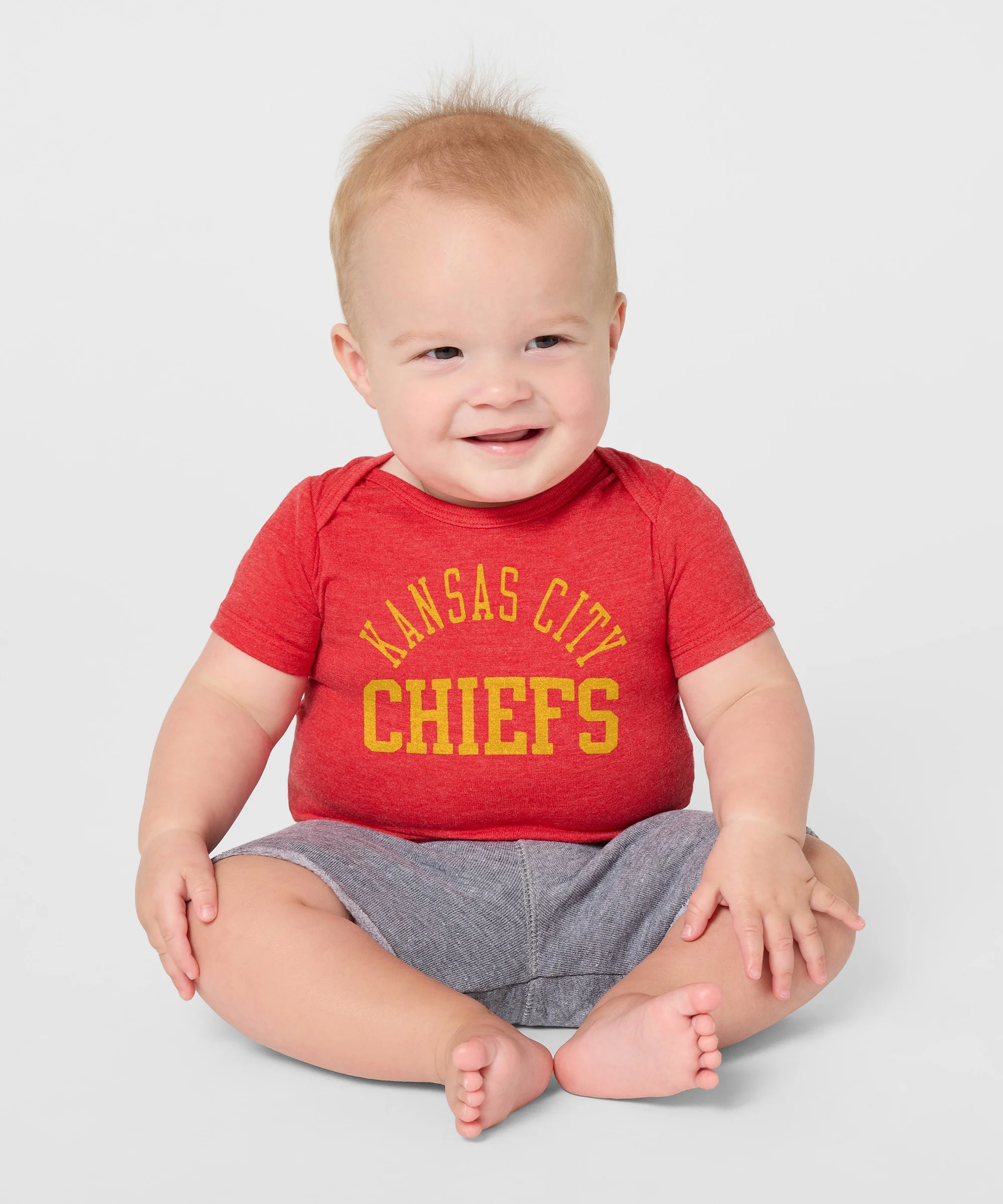 Kansas City Chiefs Classic Baby One Piece - Image 3