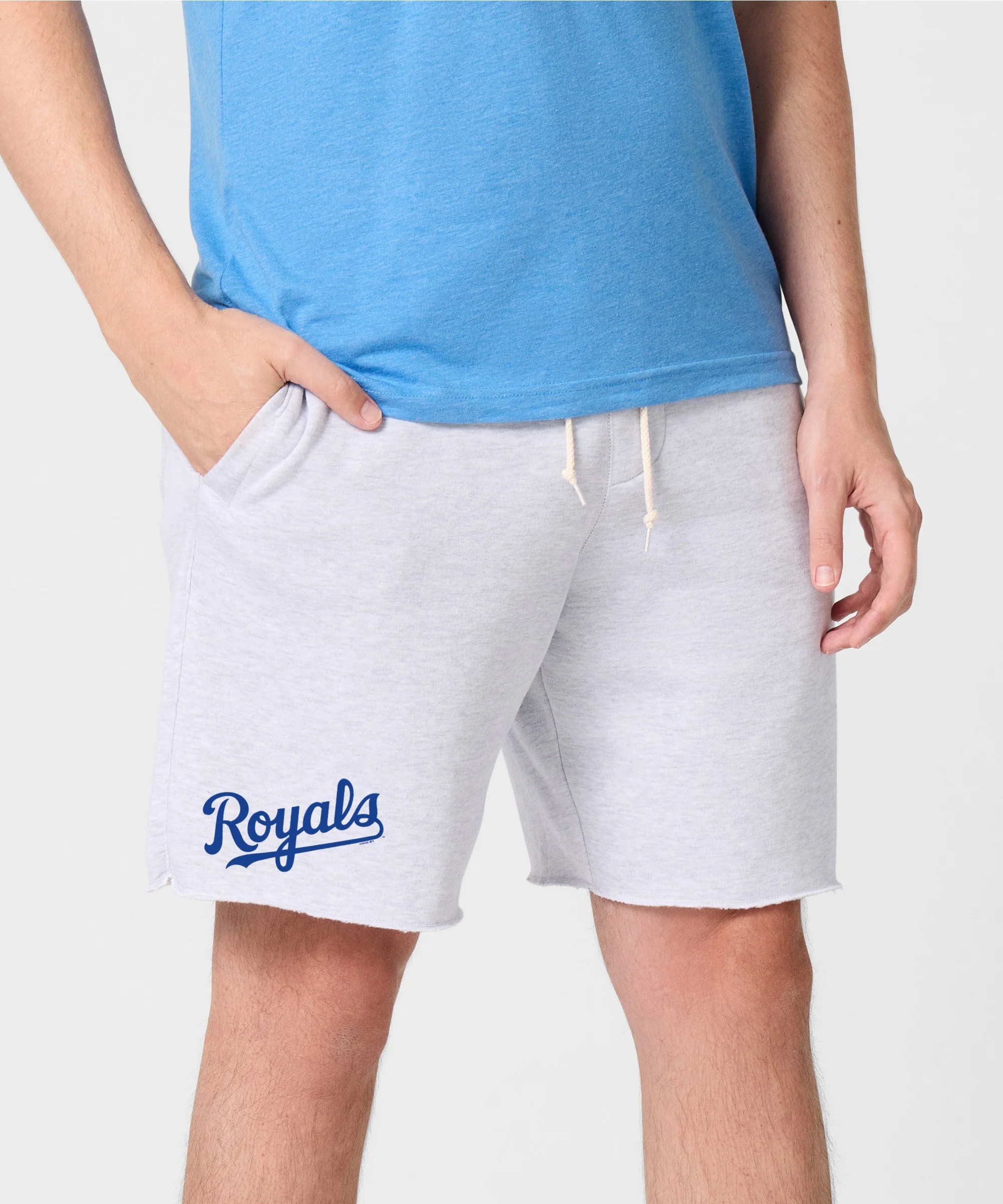 Kansas City Royals Jersey Logo '06 Sweat Shorts - Image 3