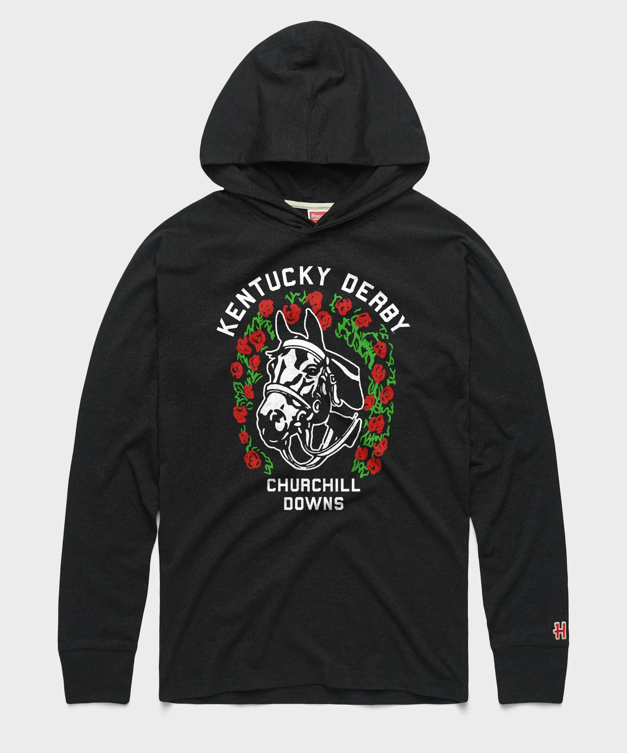 Kentucky Derby Garland Lightweight Hoodie