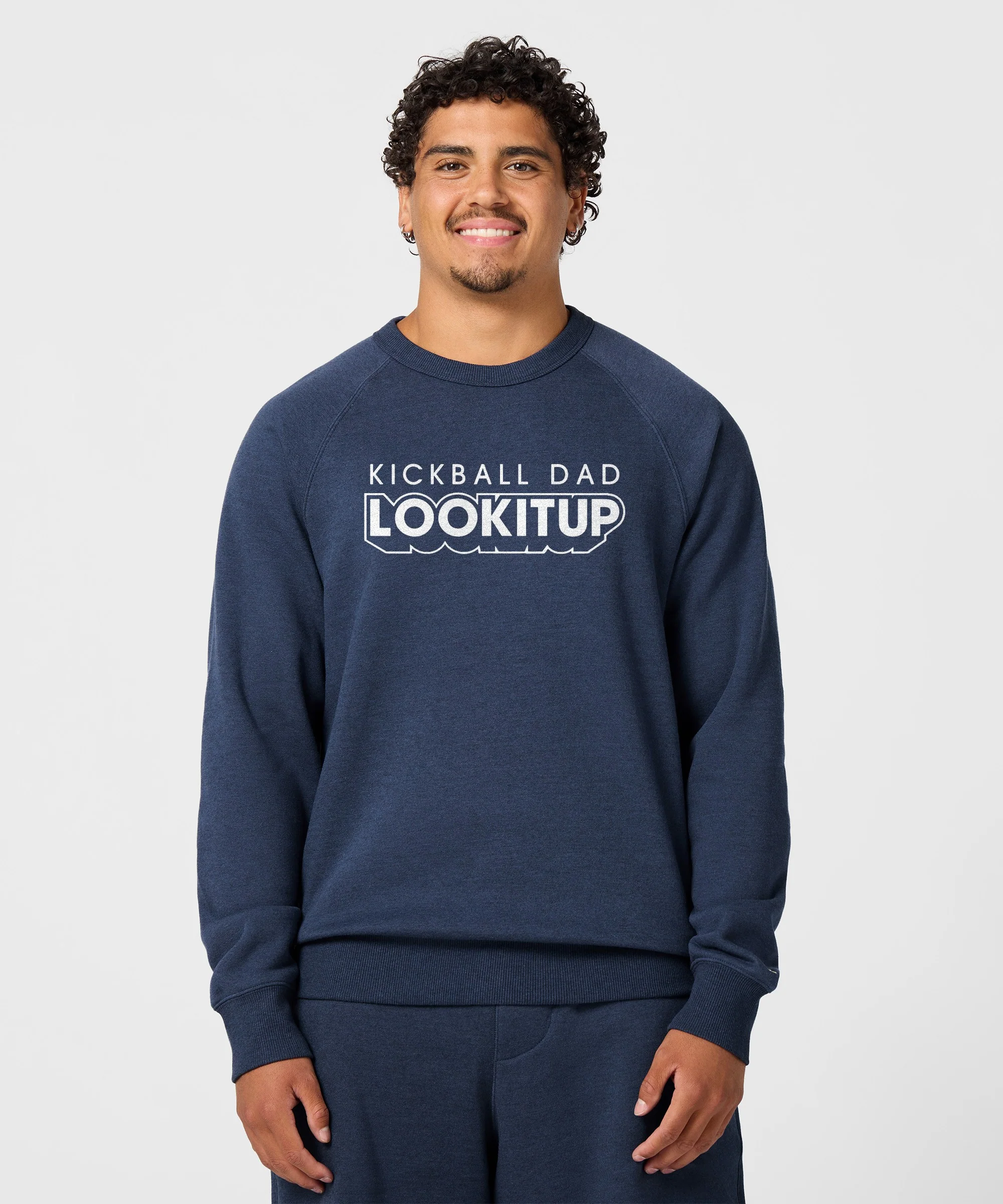 Kickball Dad LOOKITUP Crewneck - Image 3