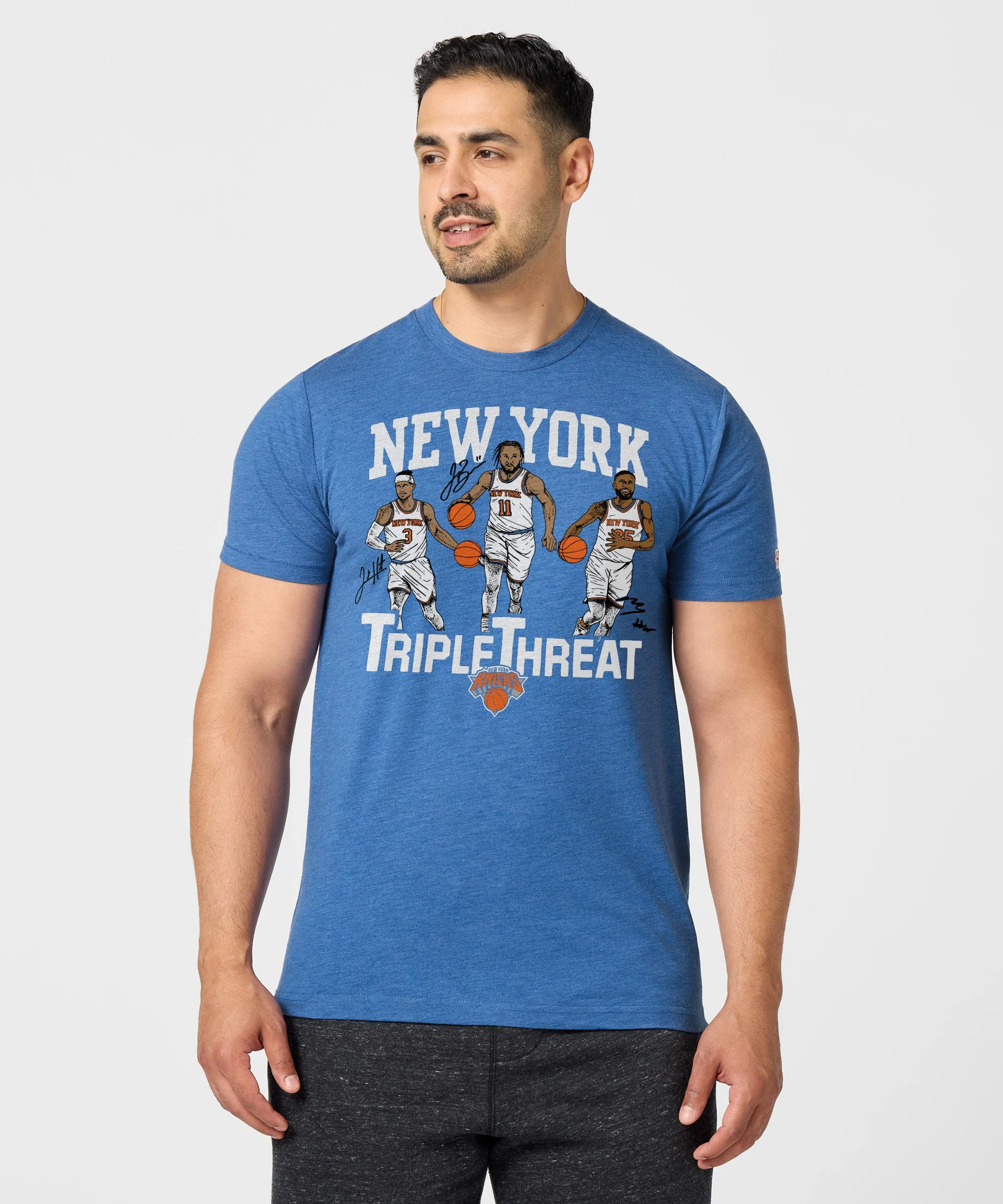 Knicks Triple Threat Hart Brunson Bridges - Image 3