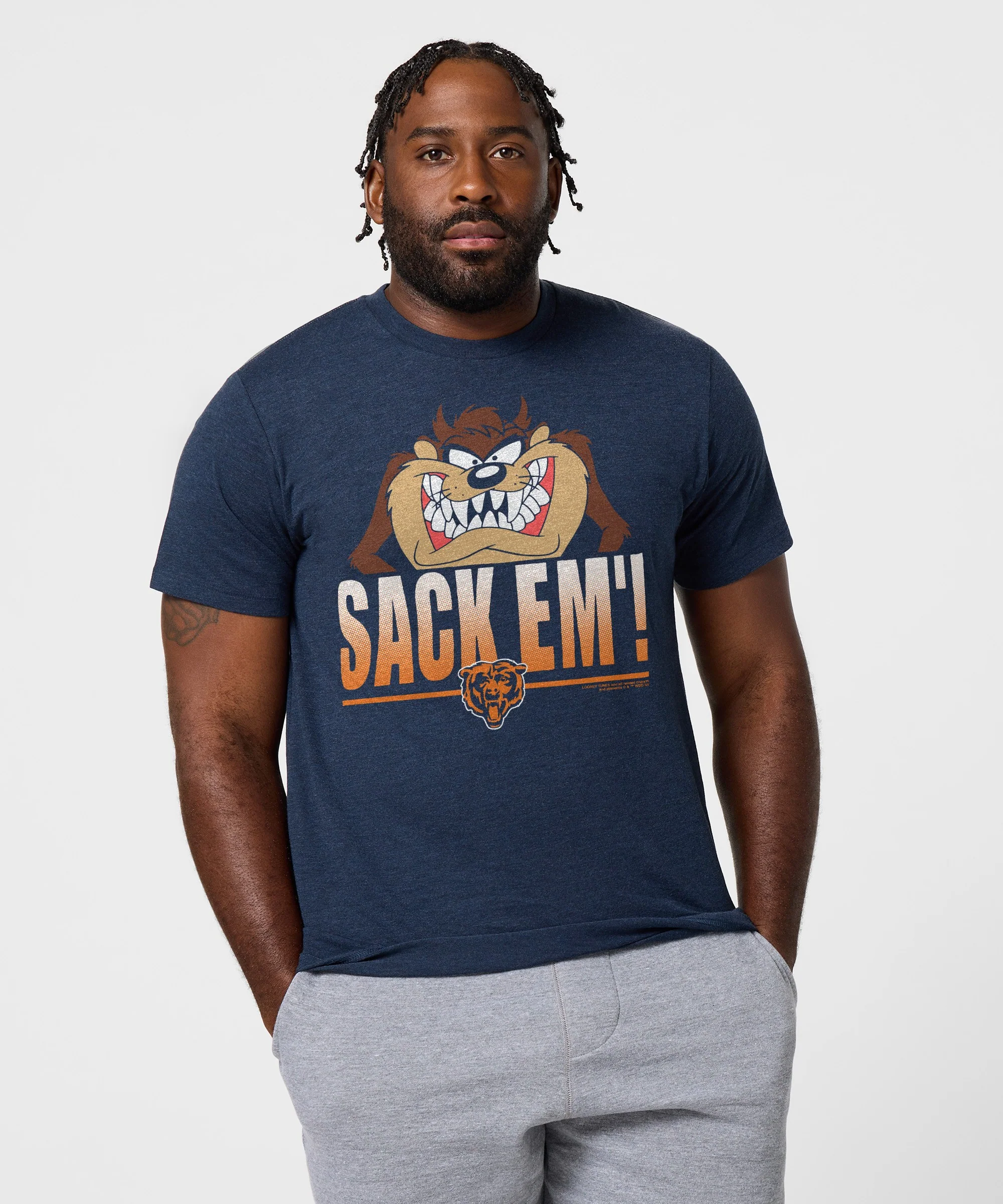 Looney Tunes Taz Sack Em' x Chicago Bears - Image 3