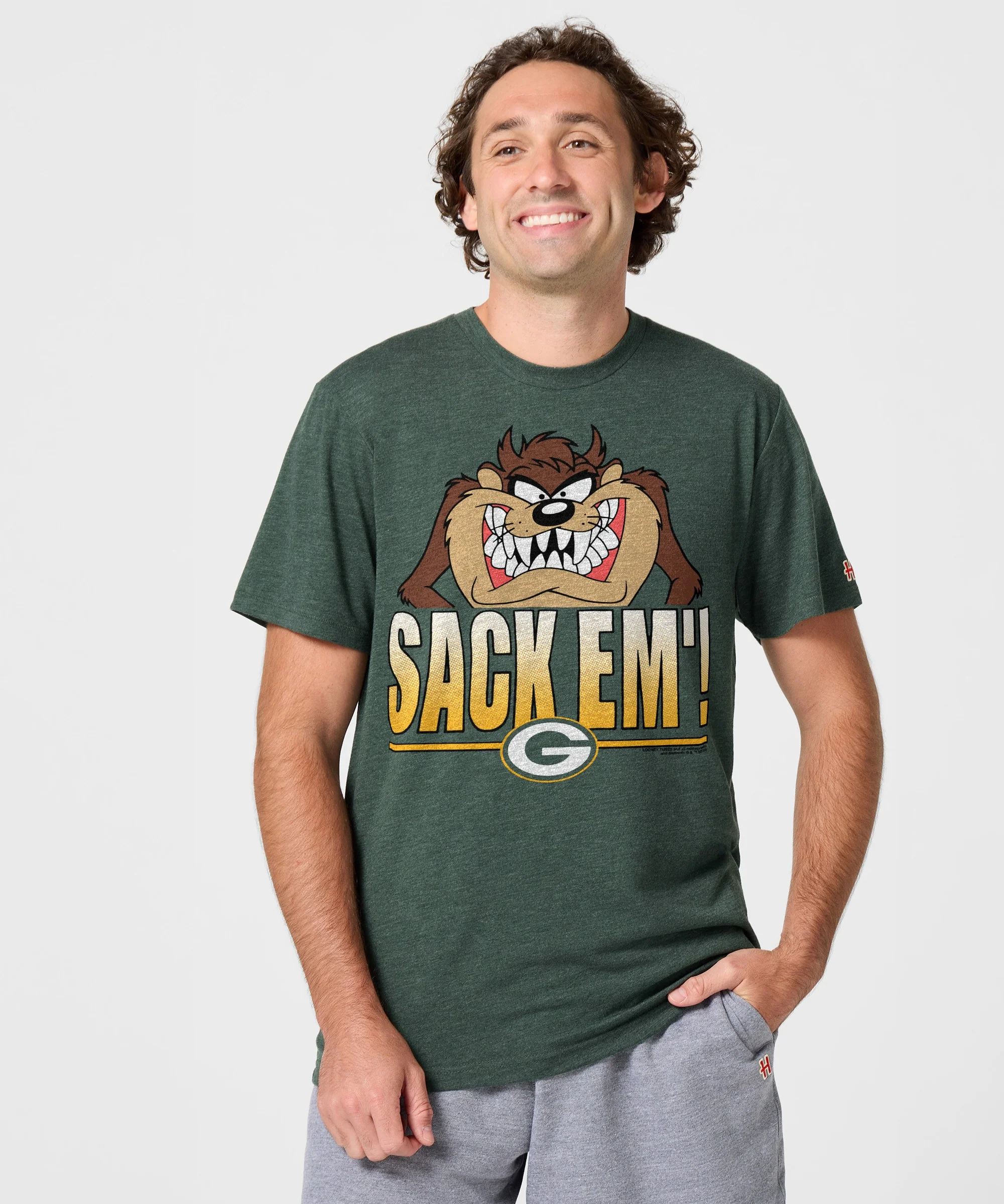 Looney Tunes Taz Sack Em' x Green Bay Packers - Image 3