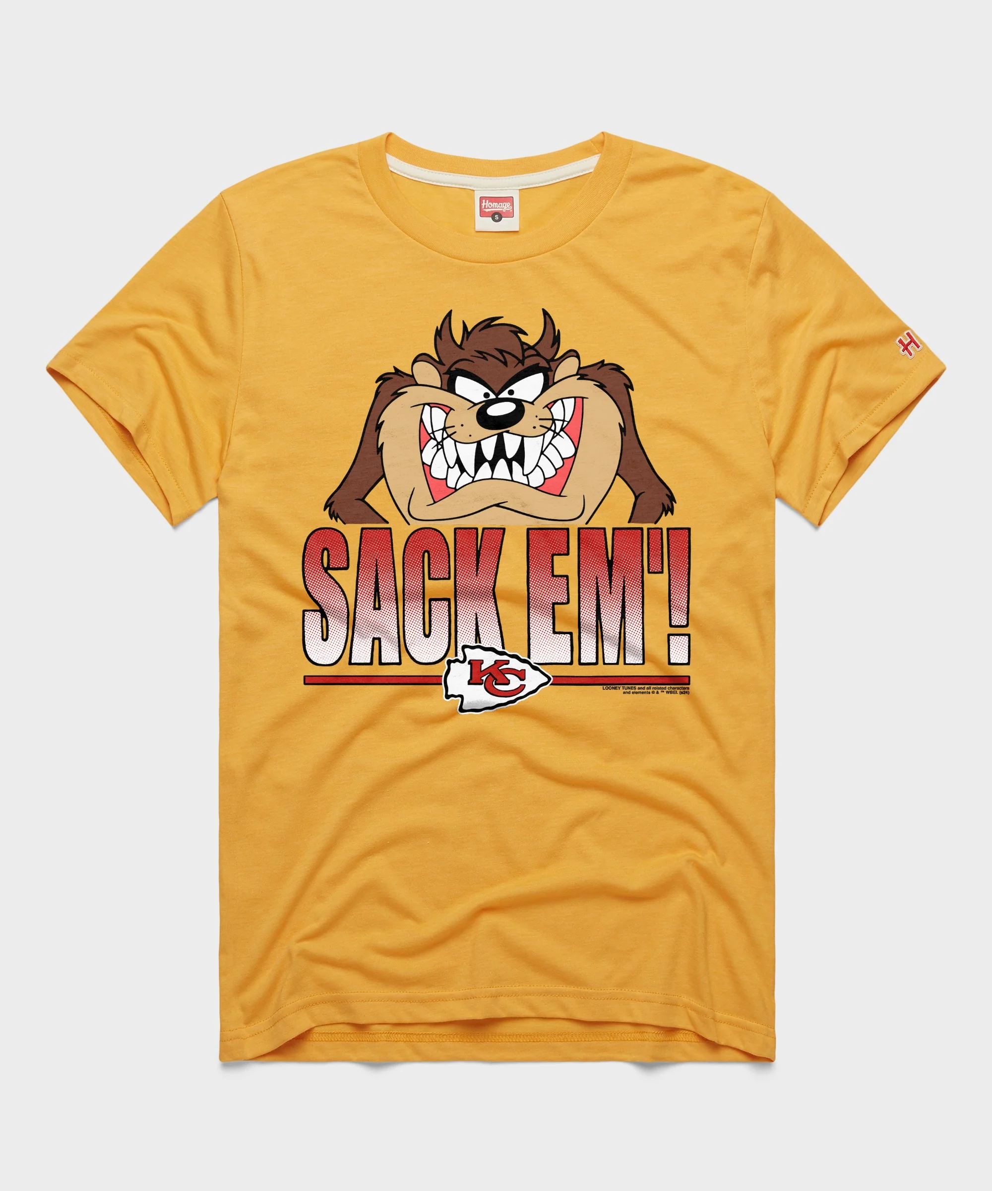 Looney Tunes Taz Sack Em' x Kansas City Chiefs