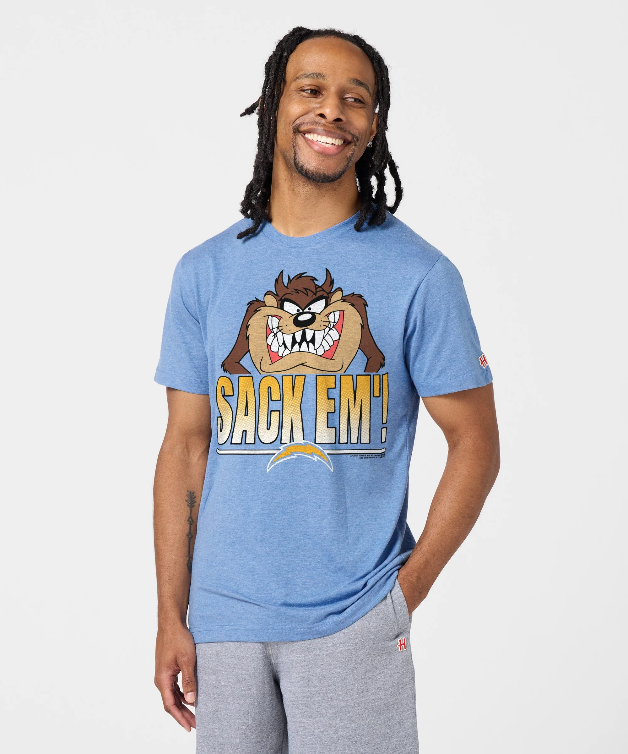 Looney Tunes Taz Sack Em' x Los Angeles Chargers - Image 3