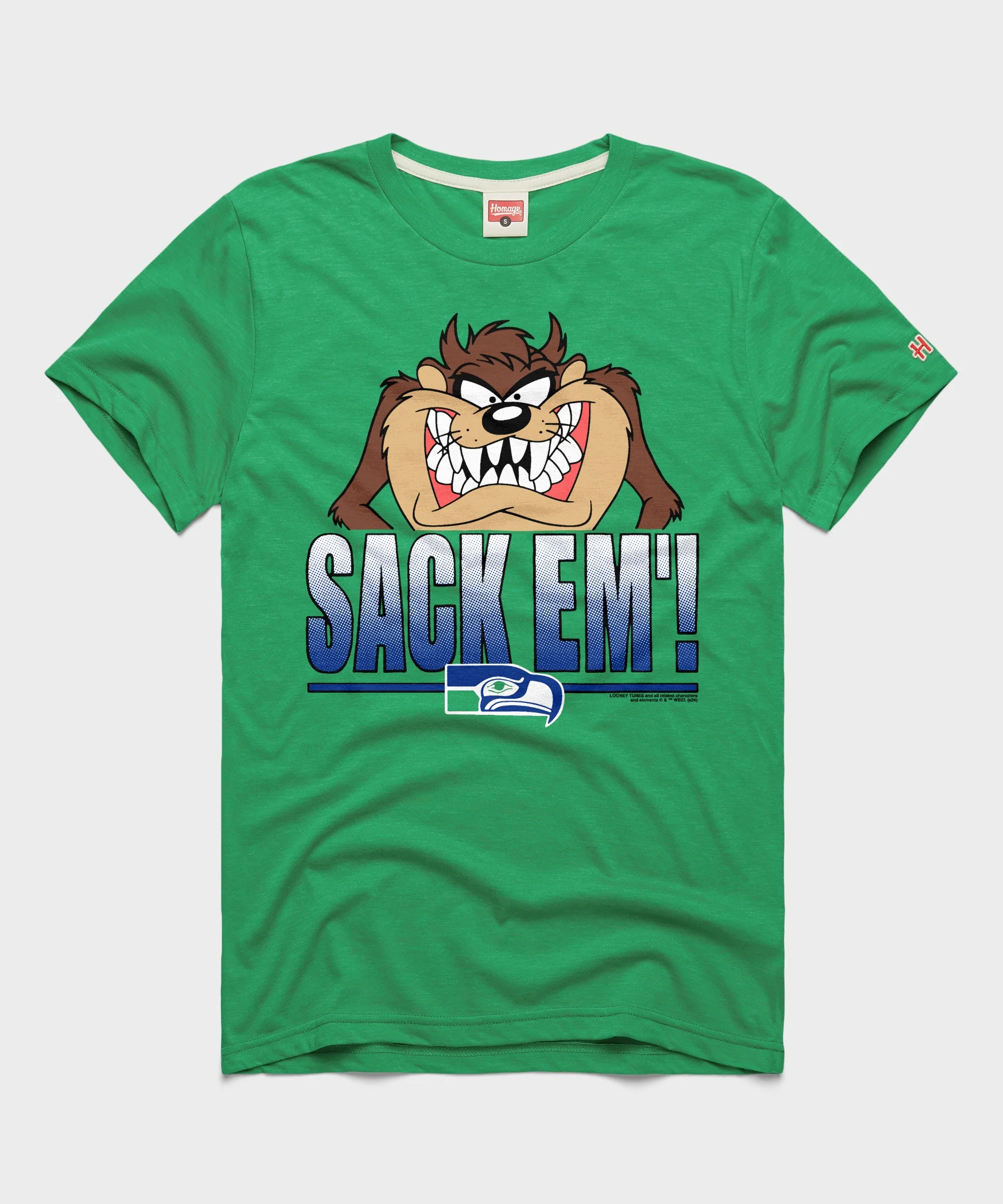Looney Tunes Taz Sack Em' x Seattle Seahawks