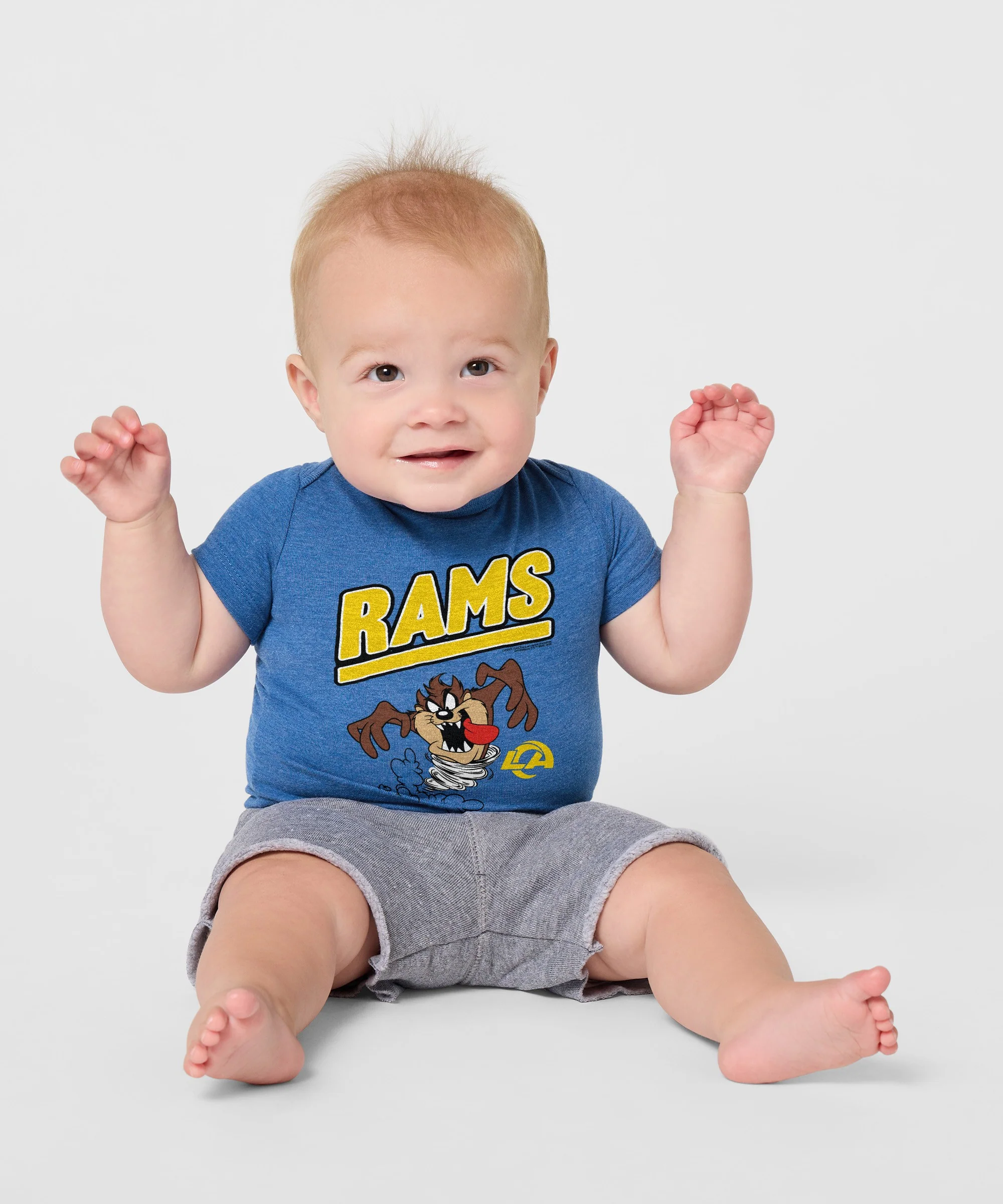 Looney Tunes Taz x Los Angeles Rams Baby One Piece - Image 3