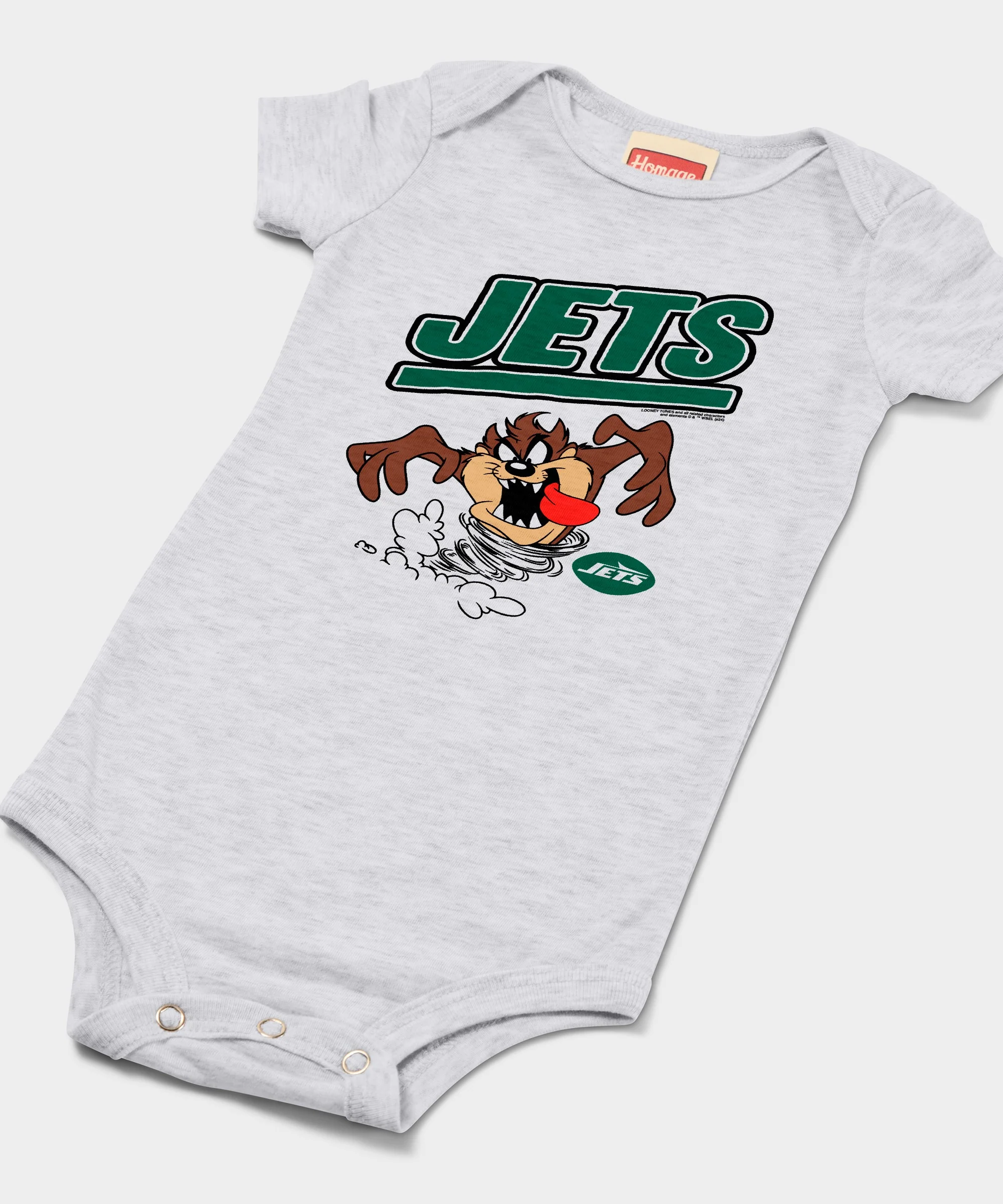 Looney Tunes Taz x New York Jets Baby One Piece - Image 2