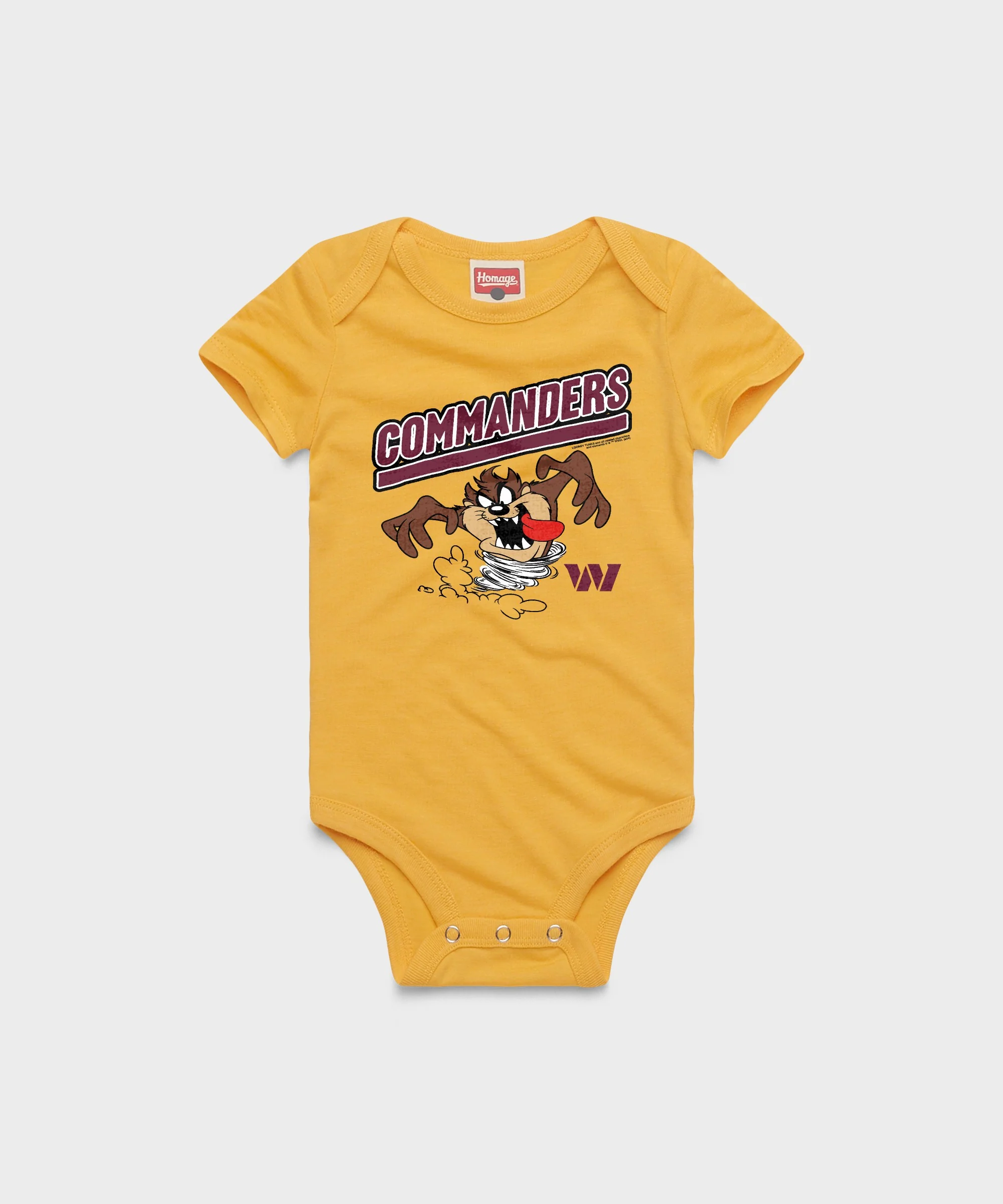 Looney Tunes Taz x Washington Commanders Baby One Piece