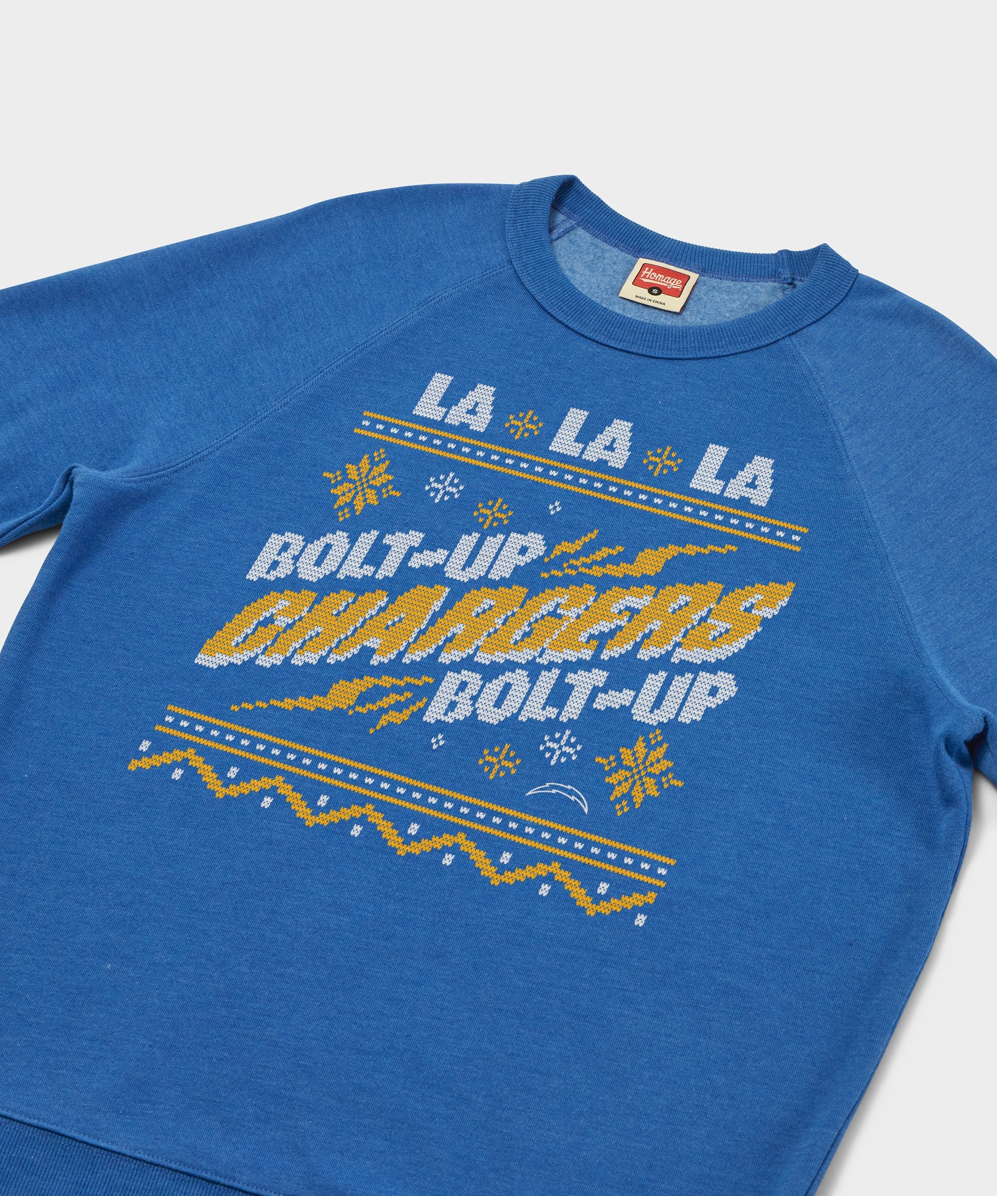 Los Angeles Chargers Holiday Crewneck - Image 2