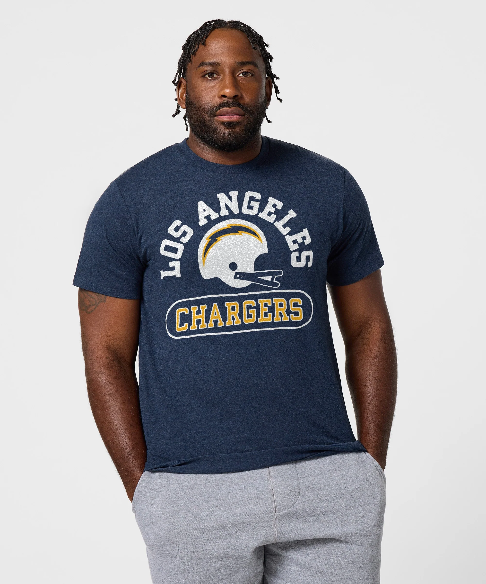 Los Angeles Chargers Throwback Helmet - Image 3