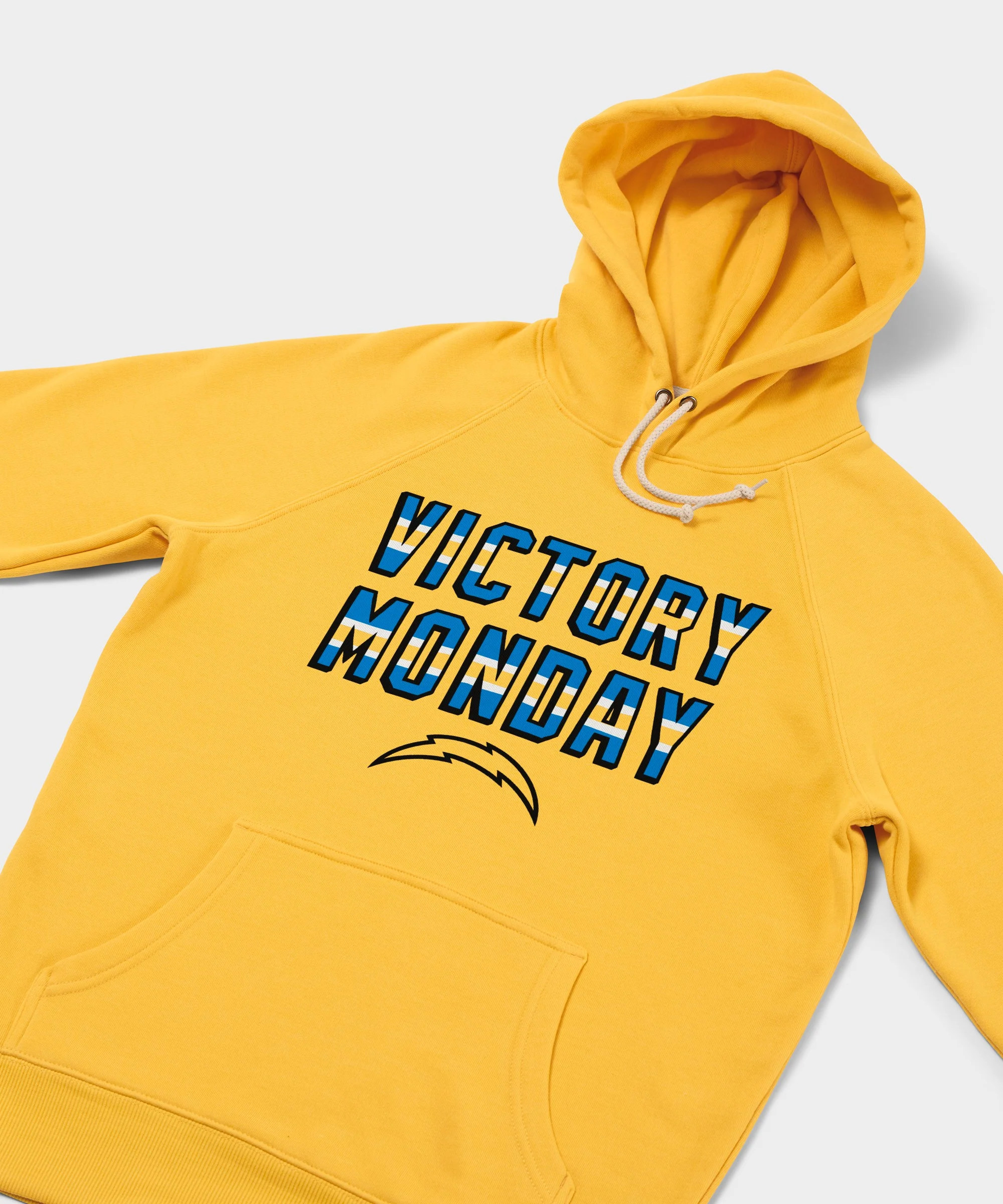 Los Angeles Chargers Victory Monday Hoodie - Image 2