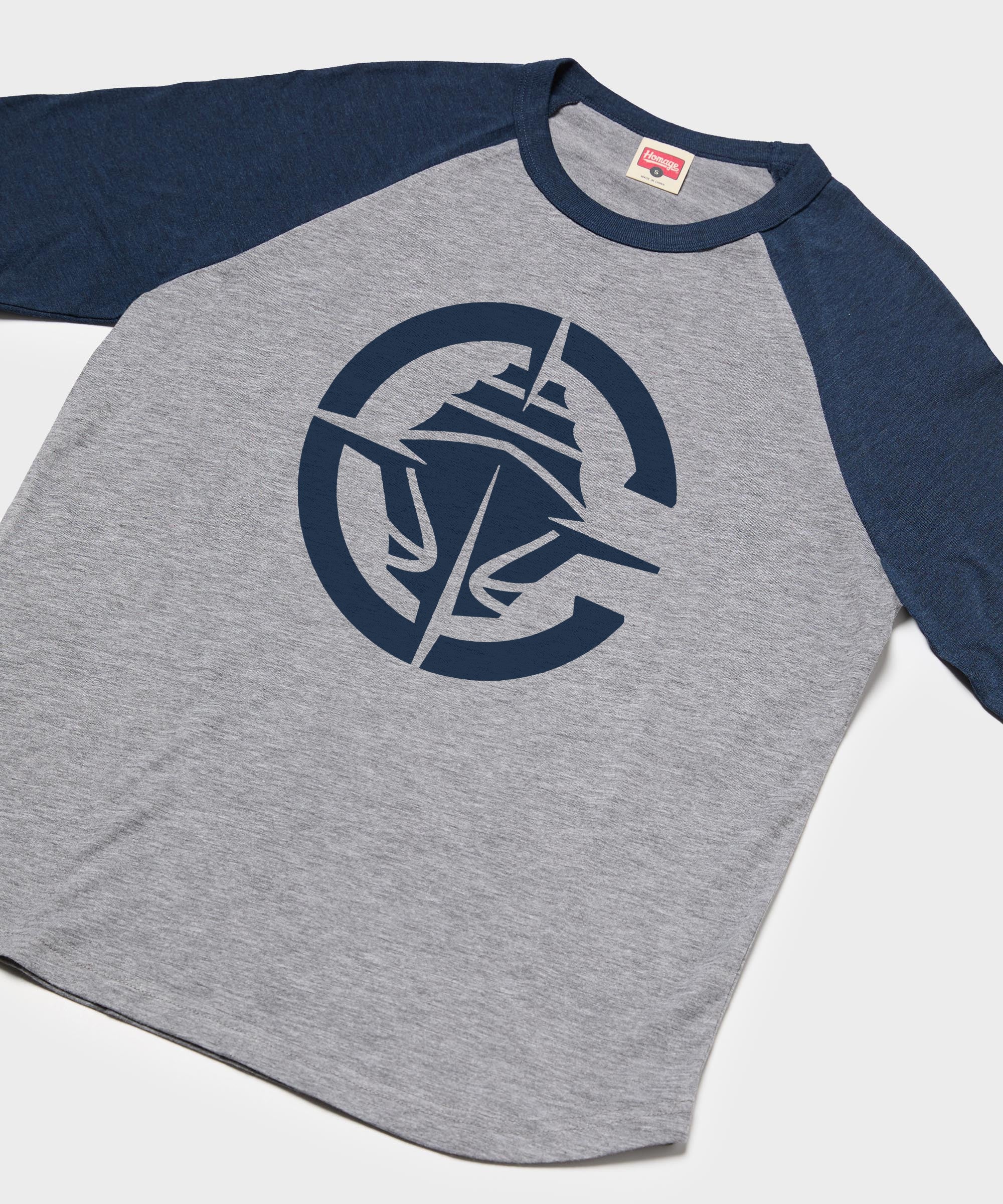 Los Angeles Clippers Logo Raglan - Image 2