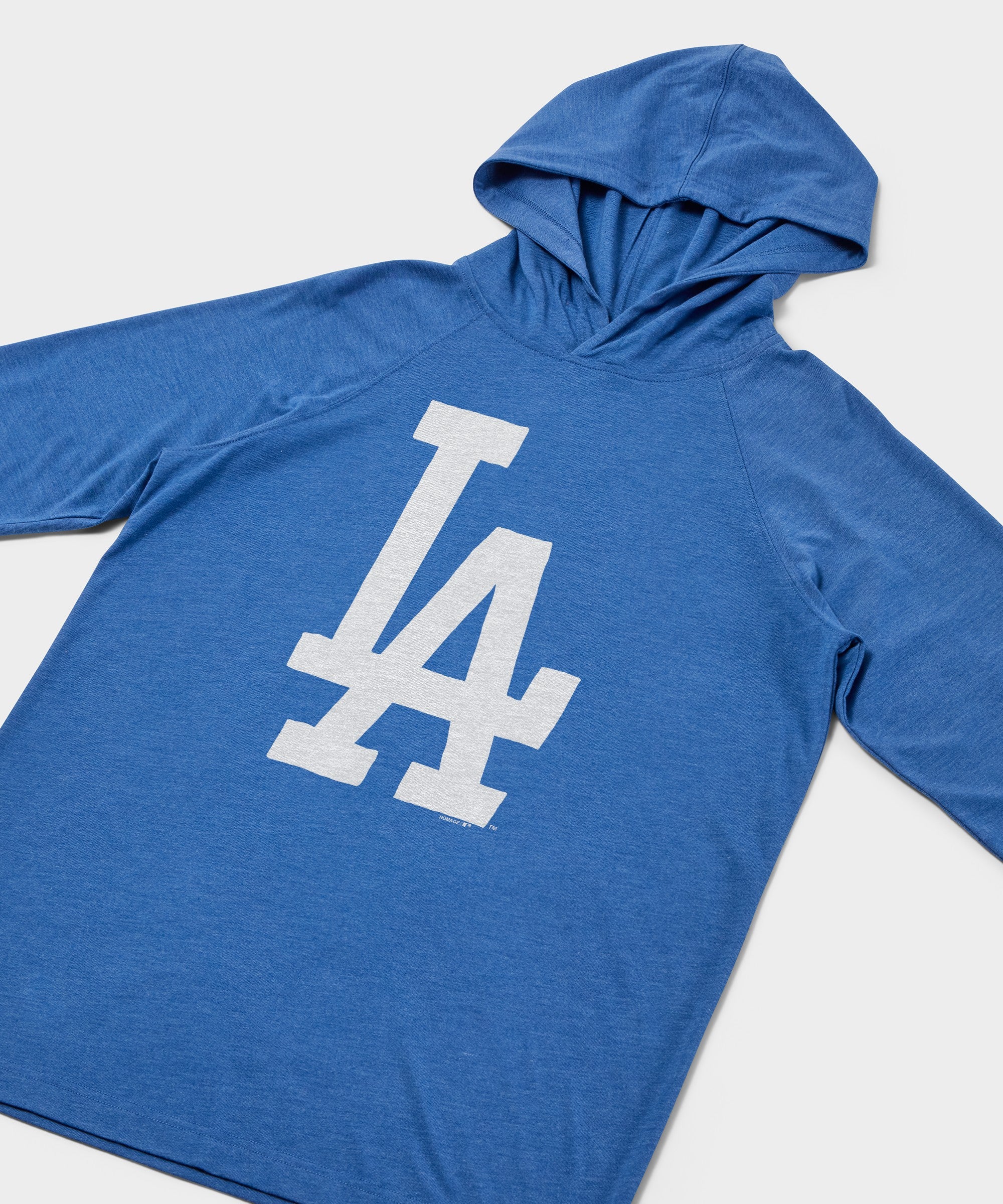 Los Angeles Dodgers Cap Logo '12 Lightweight Hoodie - Image 2