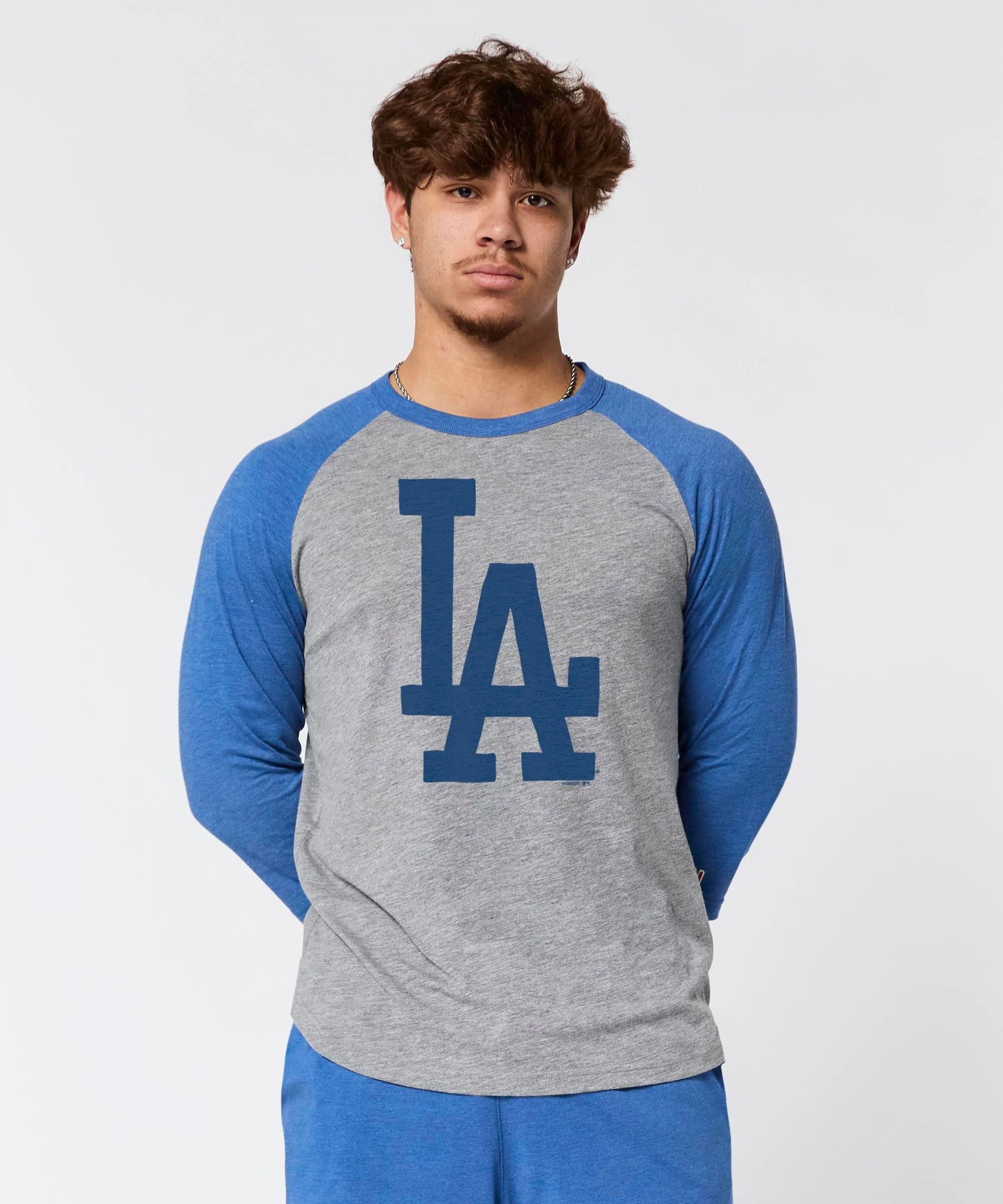 Los Angeles Dodgers Cap Logo '12 Raglan - Image 3