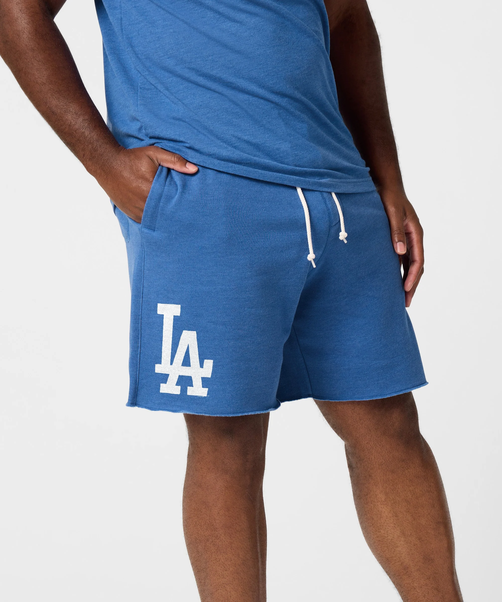 Los Angeles Dodgers Cap Logo '12 Sweat Shorts - Image 3